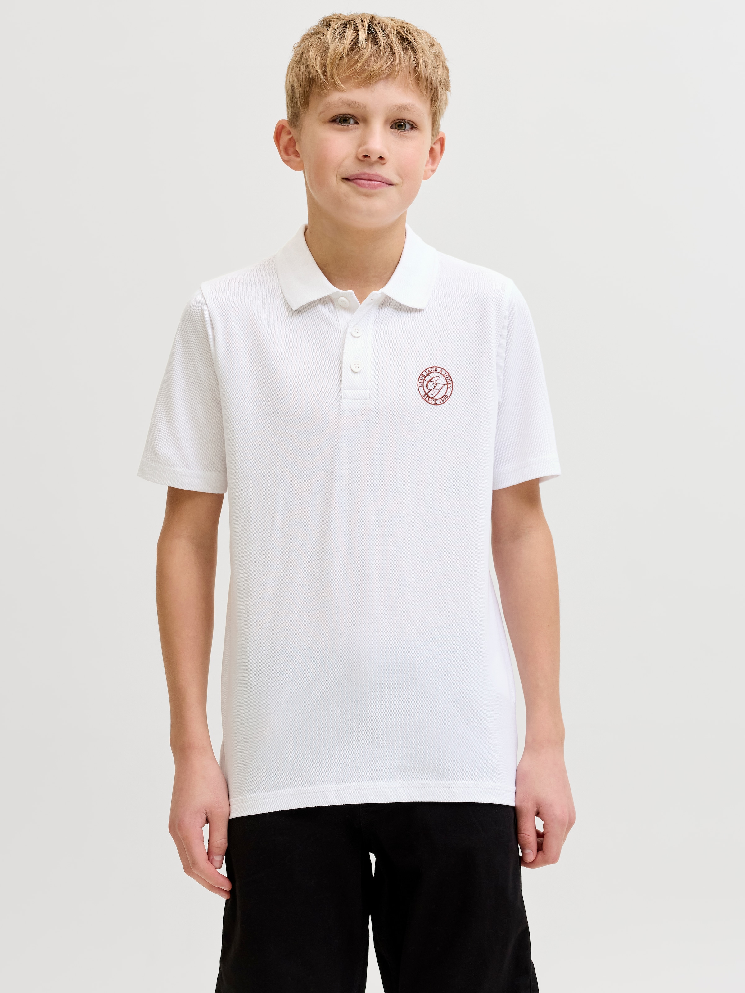 Jack & Jones Junior Poloshirt »JJALLIANCE POLO SS JNR« mit Knopfleiste