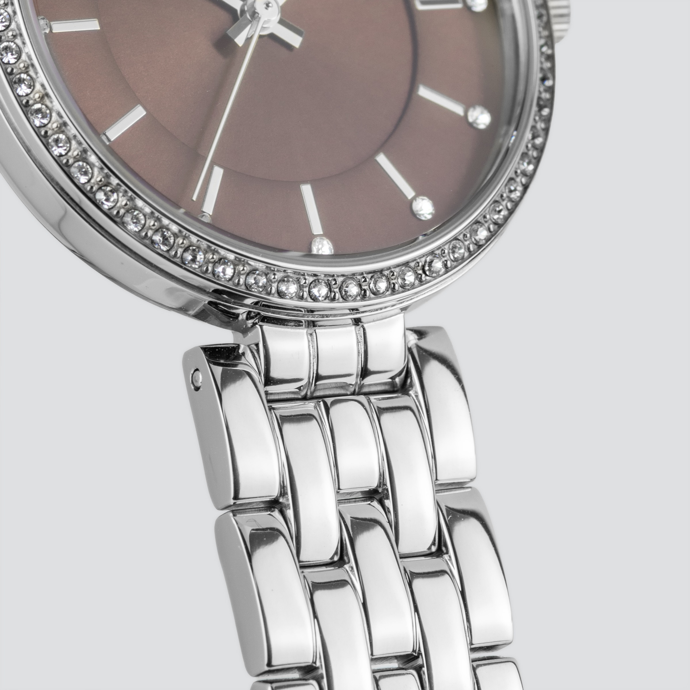 Jacques Lemans Quarzuhr »Milano« Armbanduhr, Damenuhr, Edelstahlarmband, analog
