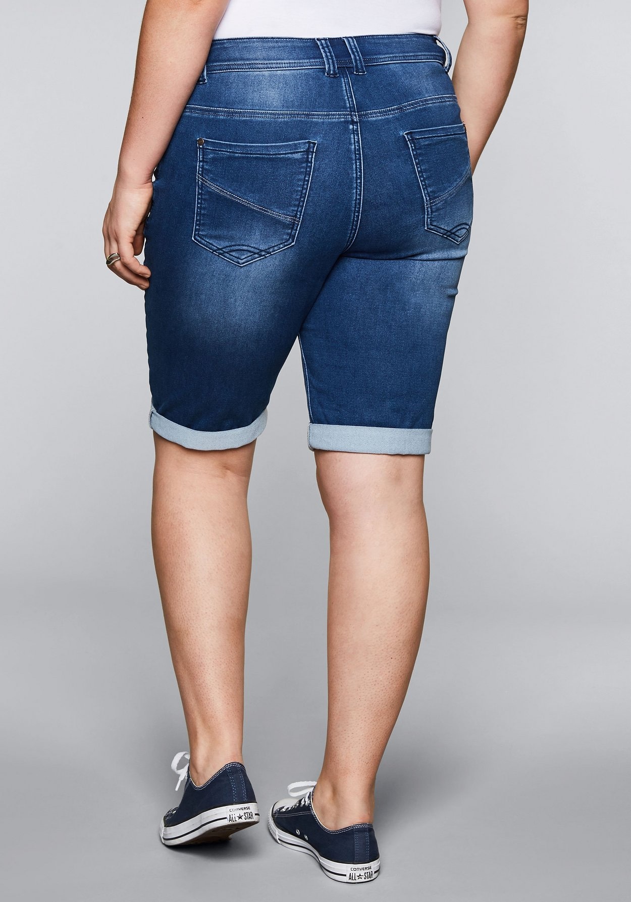 Sheego Jeansbermudas »Bermudas«