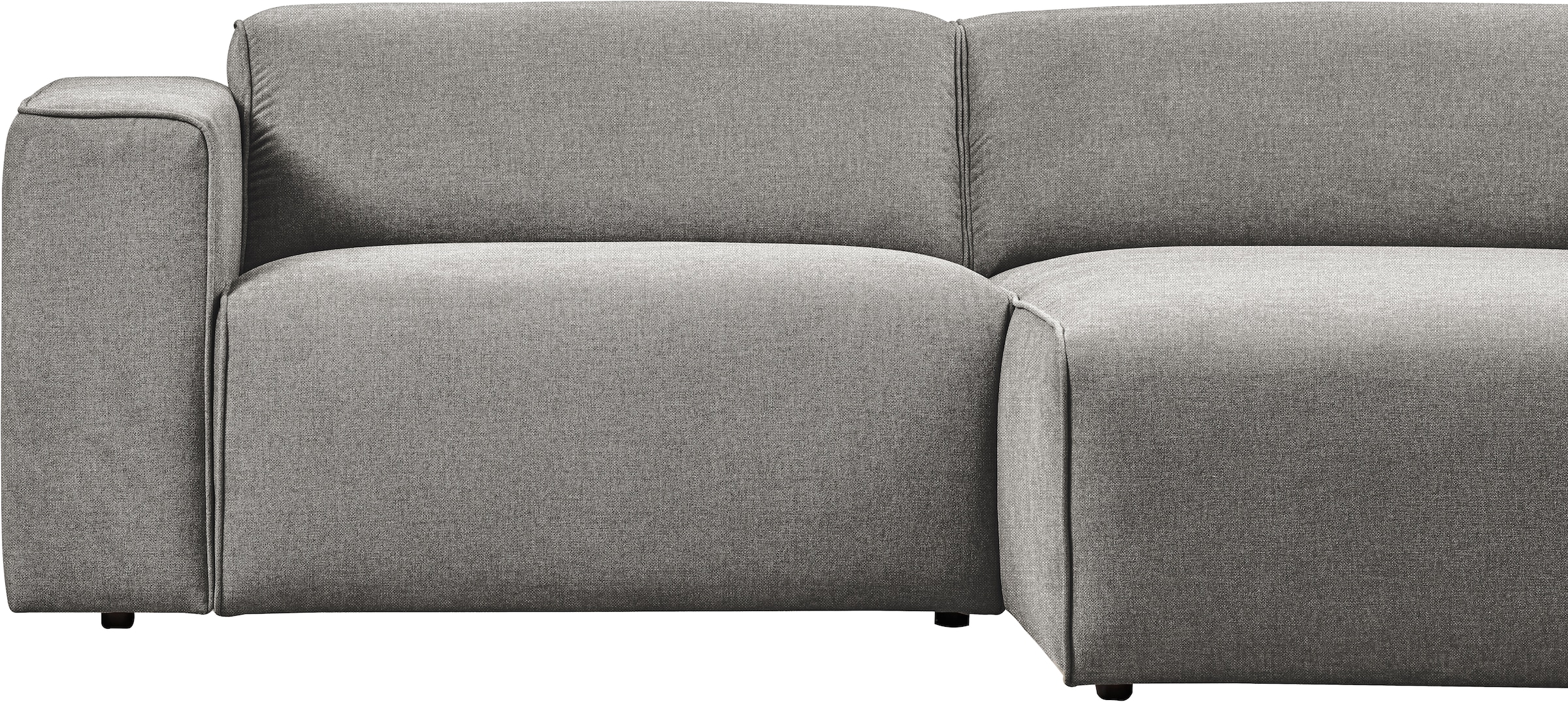 andas Ecksofa »Noord mit Kedernaht, Breite 234 cm«