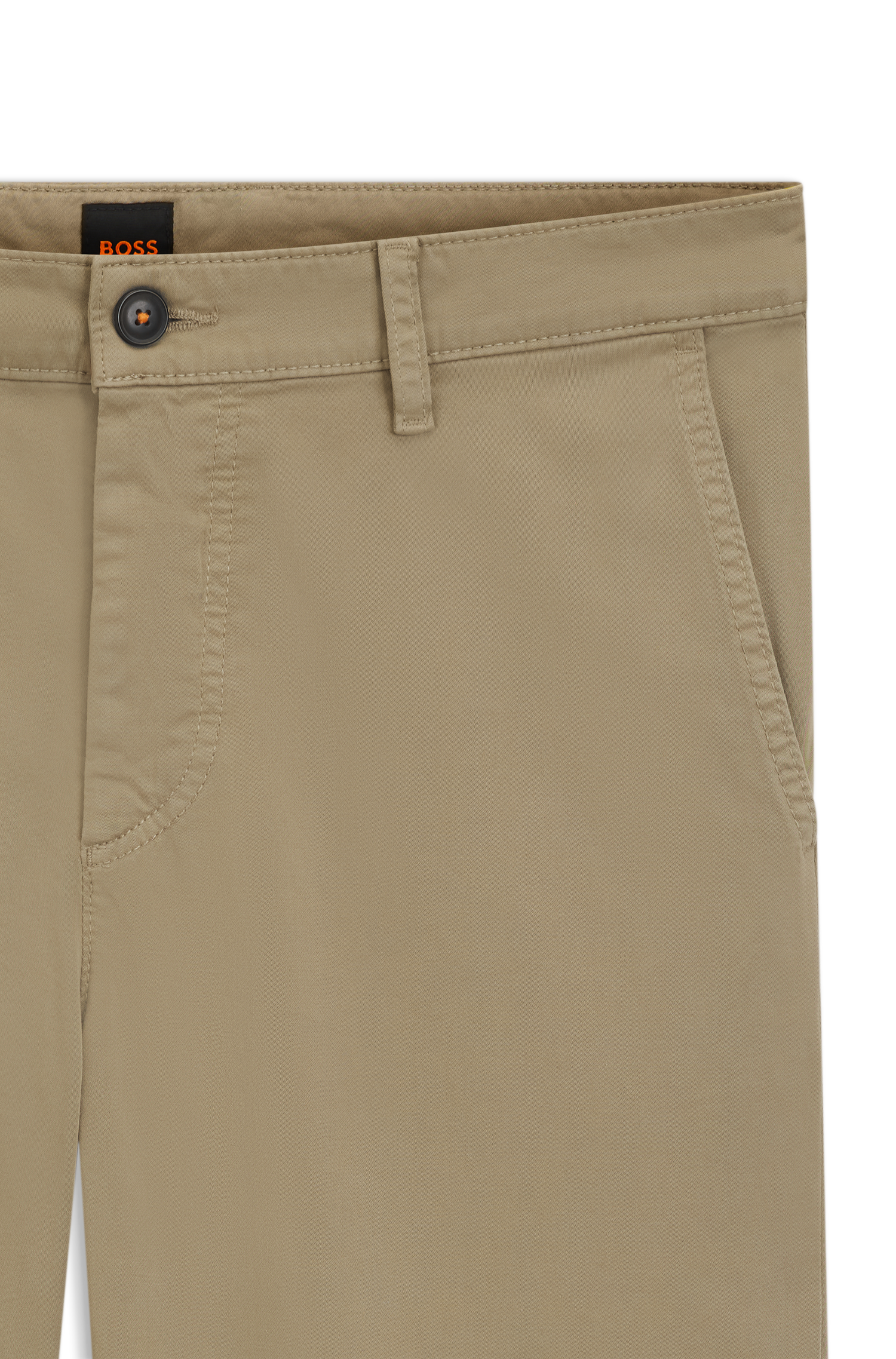 BOSS ORANGE Chinohose »tapered«, mit BOSS Logo hinten
