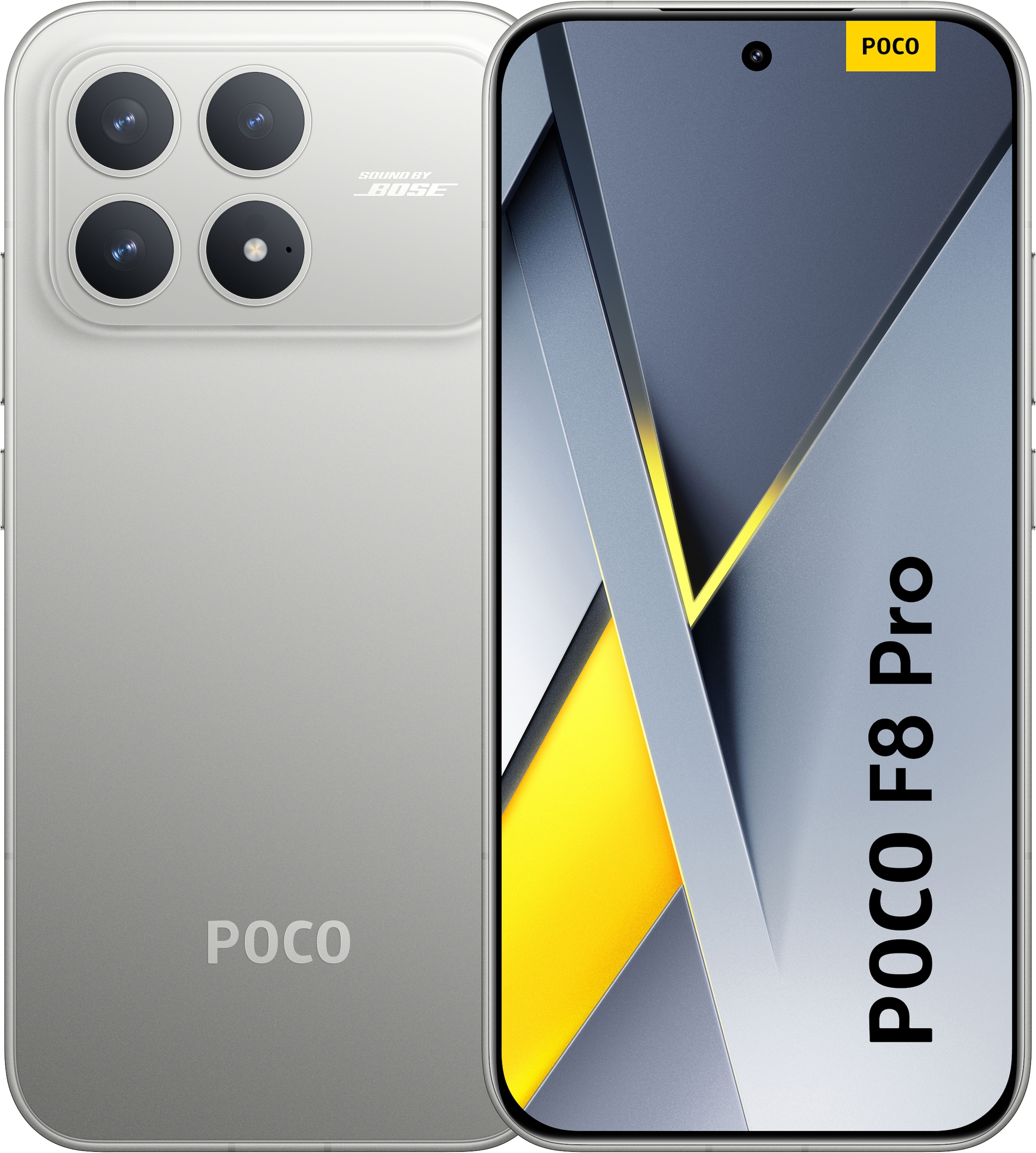 Xiaomi Smartphone »POCO F8 Pro« Titanium Silver