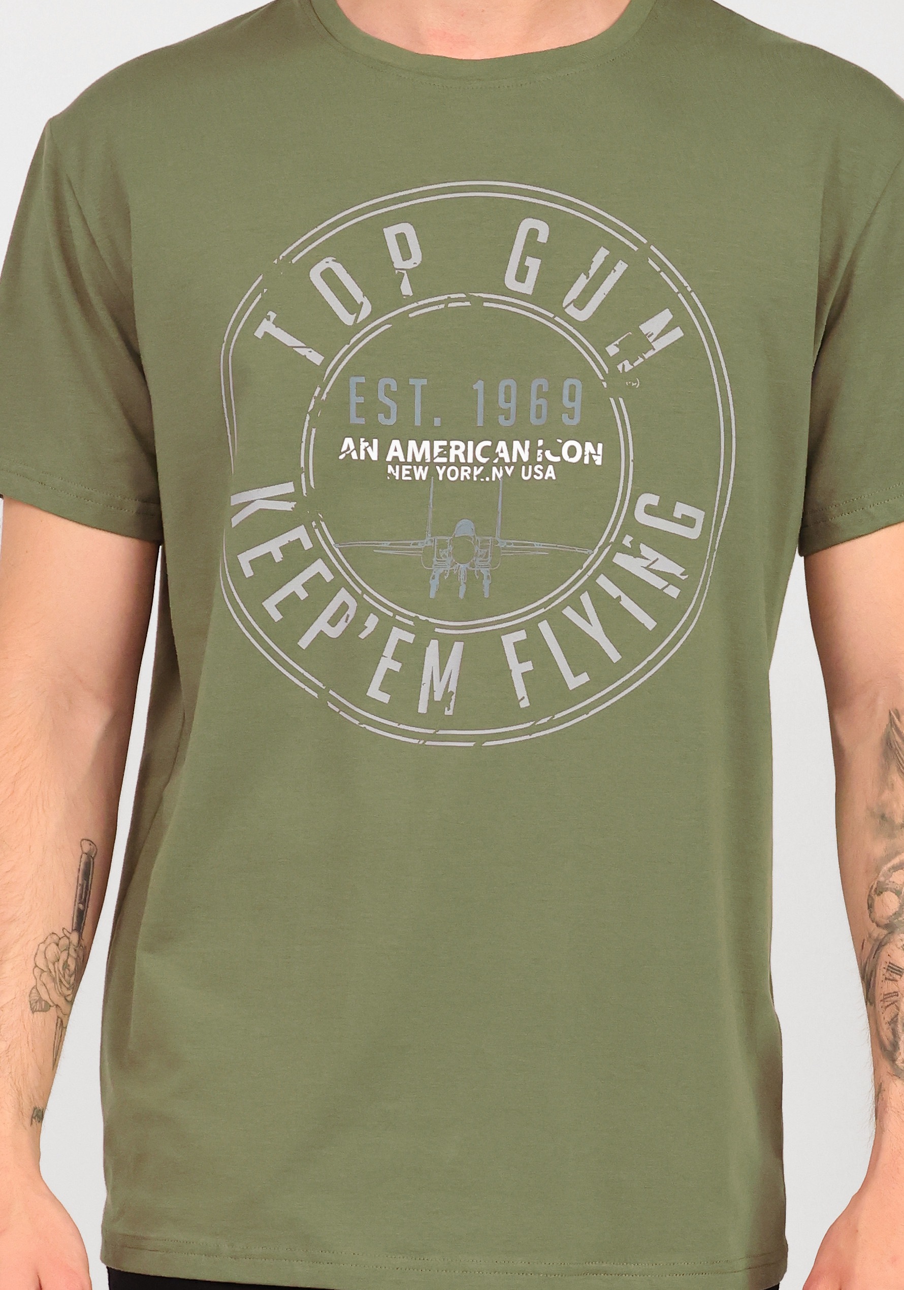 TOP GUN T-Shirt »T-Shirt TG20212109«
