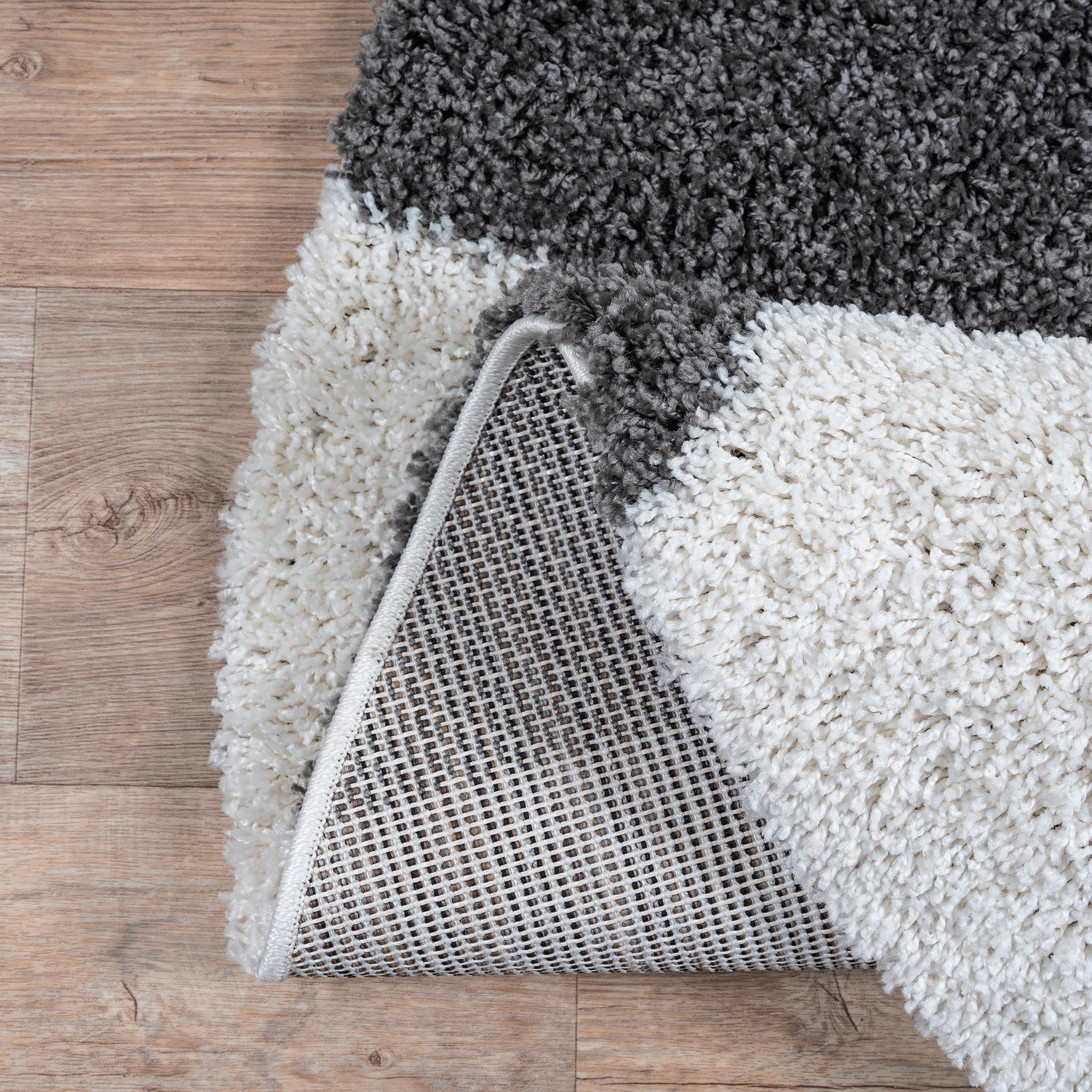 Sanat Hochflor-Teppich »Milano 1250«, rund, 30 mm Höhe, Hochflor, Wohnzimmer, Schlafzimmer, fussbodenheizungsgeeignet