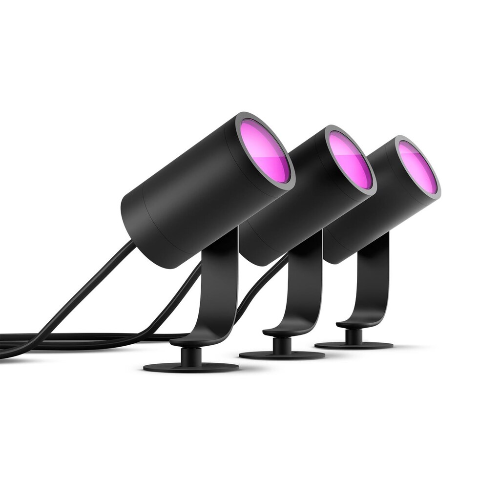 Philips Hue Smarte LED-Leuchte »Lily Gartenspot«