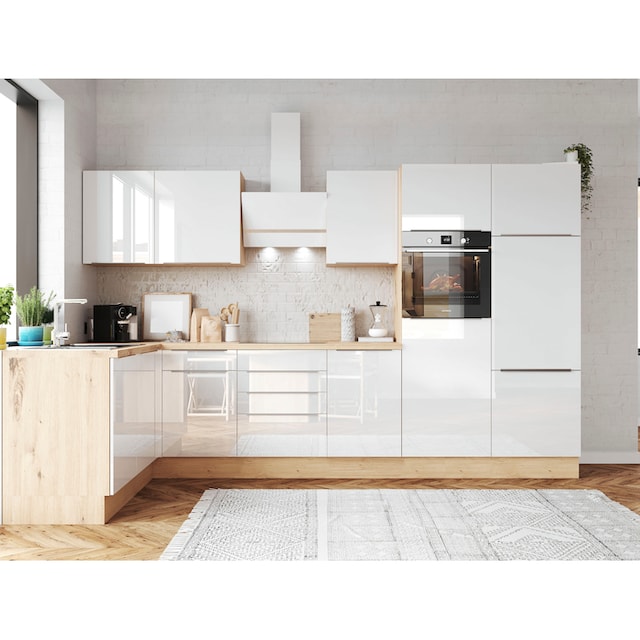 RESPEKTA Winkelküche »Safado aus der Serie Marleen«, Breite 340 cm, mit Soft -Close kaufen online bei OTTO