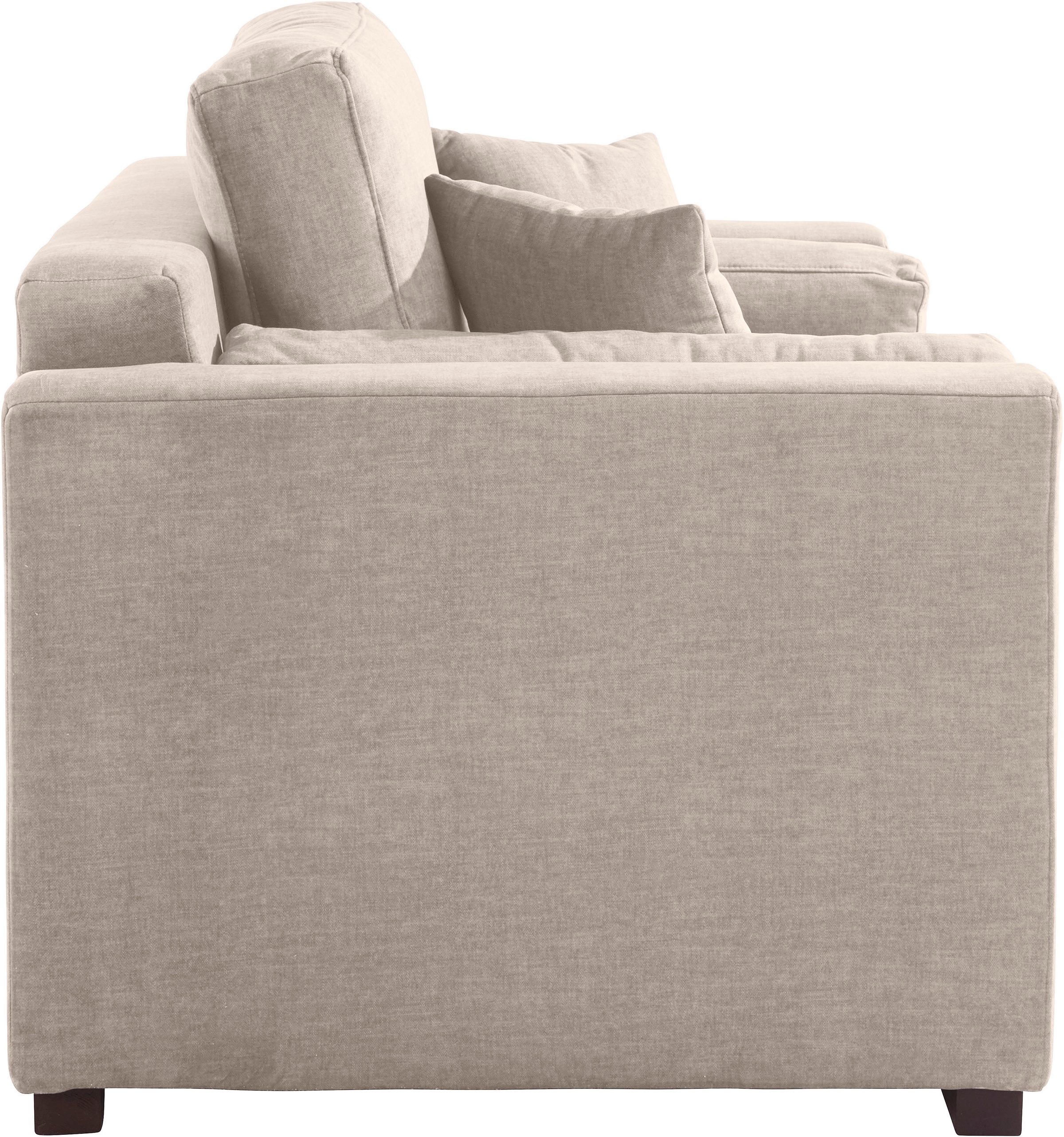 Home affaire Loveseat »Fresh Pond Sessel« weicher Sitzkomfort, incl. Zierkissen, B/T/H: 140/96/95 cm