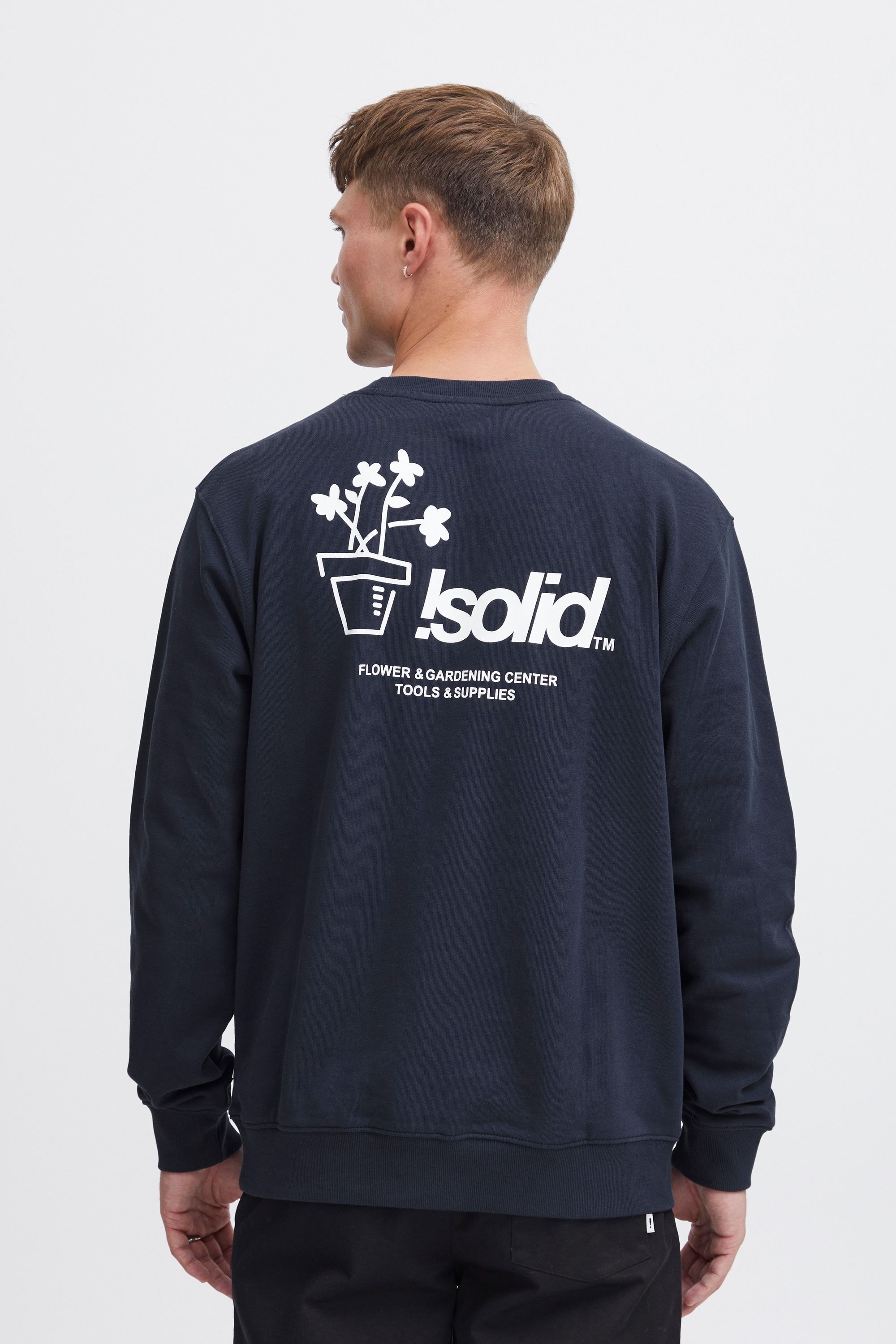 !Solid Rundhalspullover »Rundhalspullover SDImran«