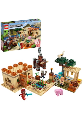 LEGO® Konstruktionsspielsteine »Der Illager-Überfall (21160), LEGO® Minecraft™«, (562... kaufen