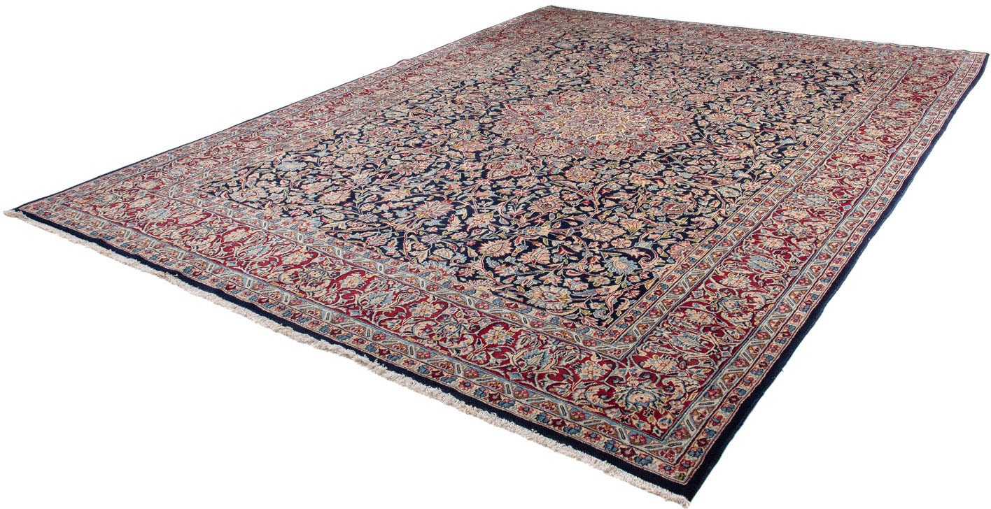 Wollteppich »Meymeh Medaillon Rosso scuro 343 x 235 cm«, rechteckig, 10 mm Höhe,...