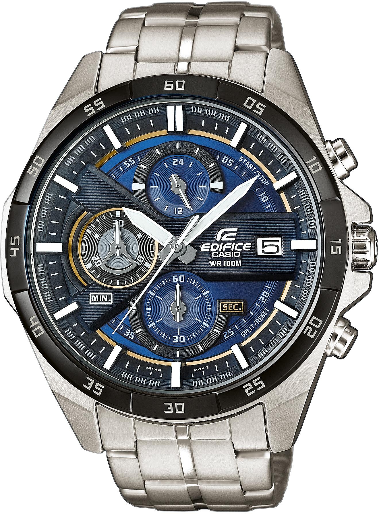 CASIO EDIFICE Chronograph »EFR-556DB-2AVUEF«, Quarzuhr, Armbanduhr, Herrenuhr, bis 10 bar wasserdicht, Stoppfunktion