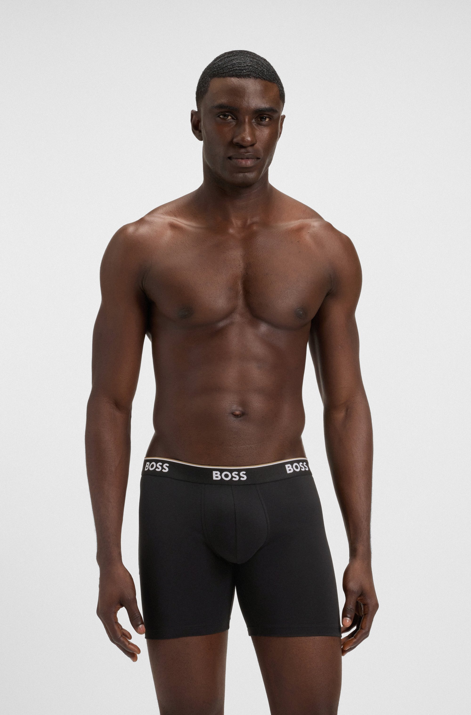 BOSS Boxershorts »BoxerBrLong 3P Power«
