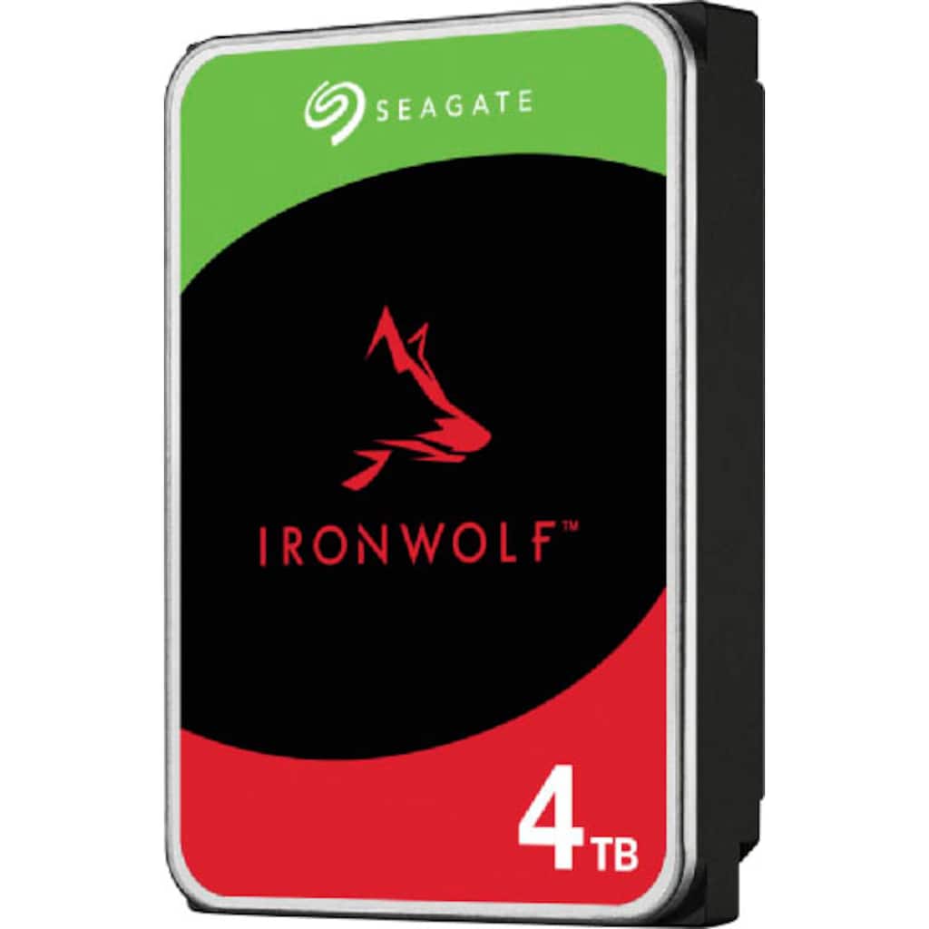 Seagate interne HDD-Festplatte »IronWolf 4TB«, 3,5 Zoll, Anschluss SATA III