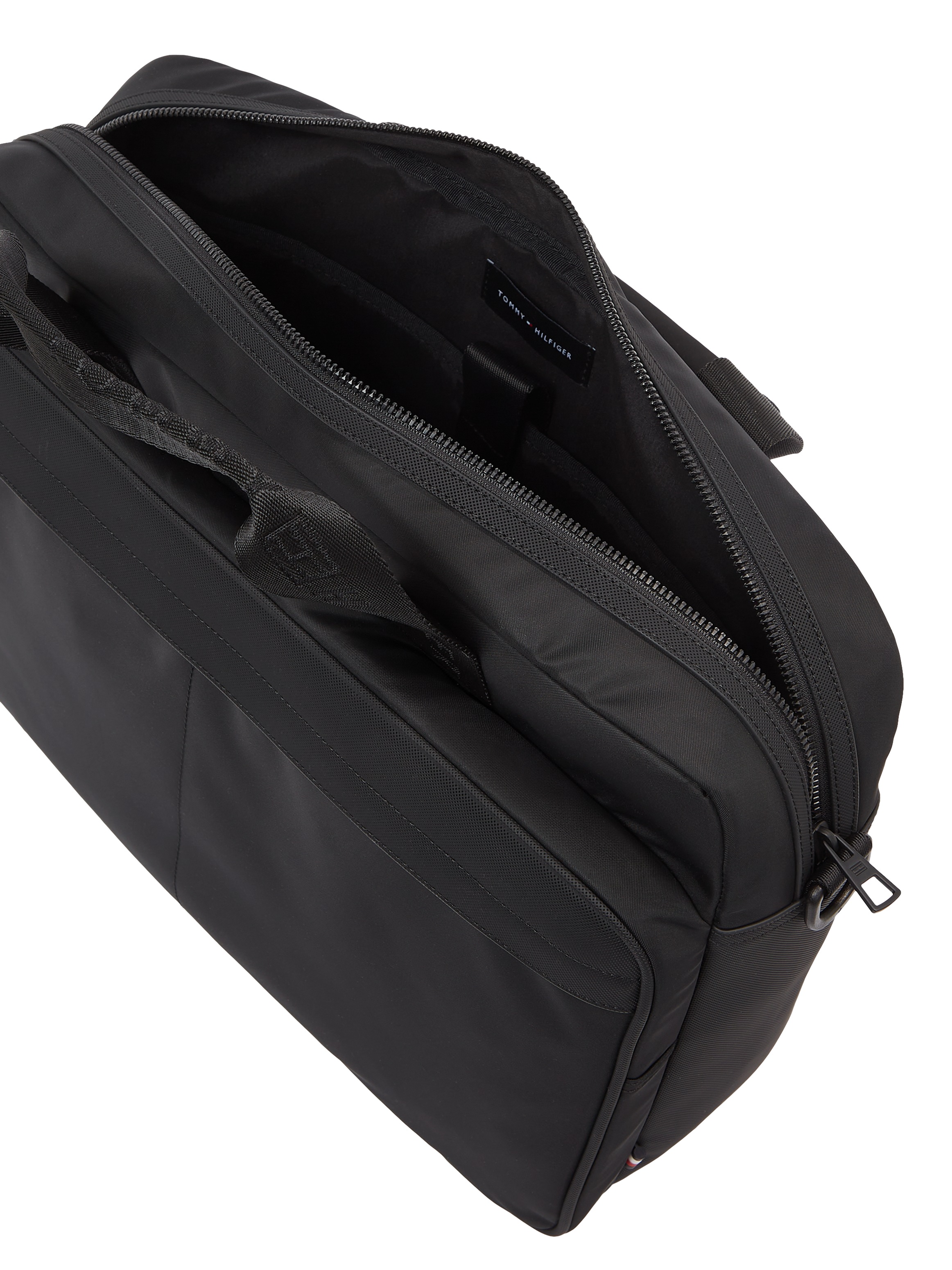 Tommy Hilfiger Laptoptasche »TH REPREVE COMPUTER BAG«, Unisex Geschäftstasche, Henkeltasche mit Griffverstärker