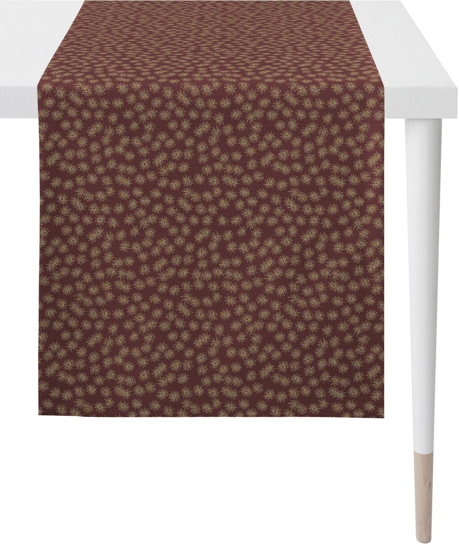 APELT Tischläufer »1501 Christmas Elegance«, Lurex-Jacquaurdgewebe