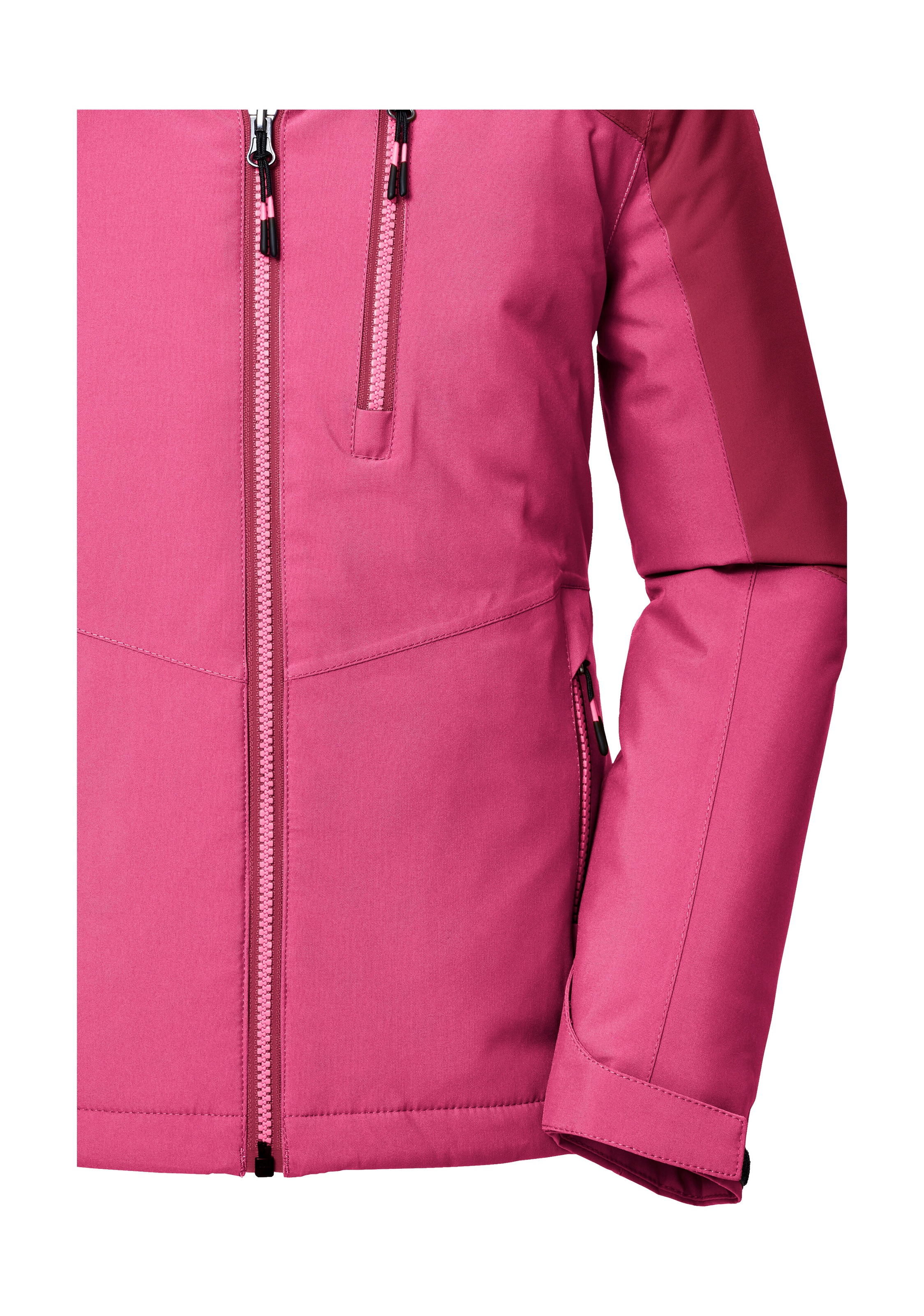 Killtec Funktionsjacke »KOW 353 GRLS JCKT«, Wasserdichte Mädchenjacke mit Kapuze, Schneefang und Fleece-Einsatz
