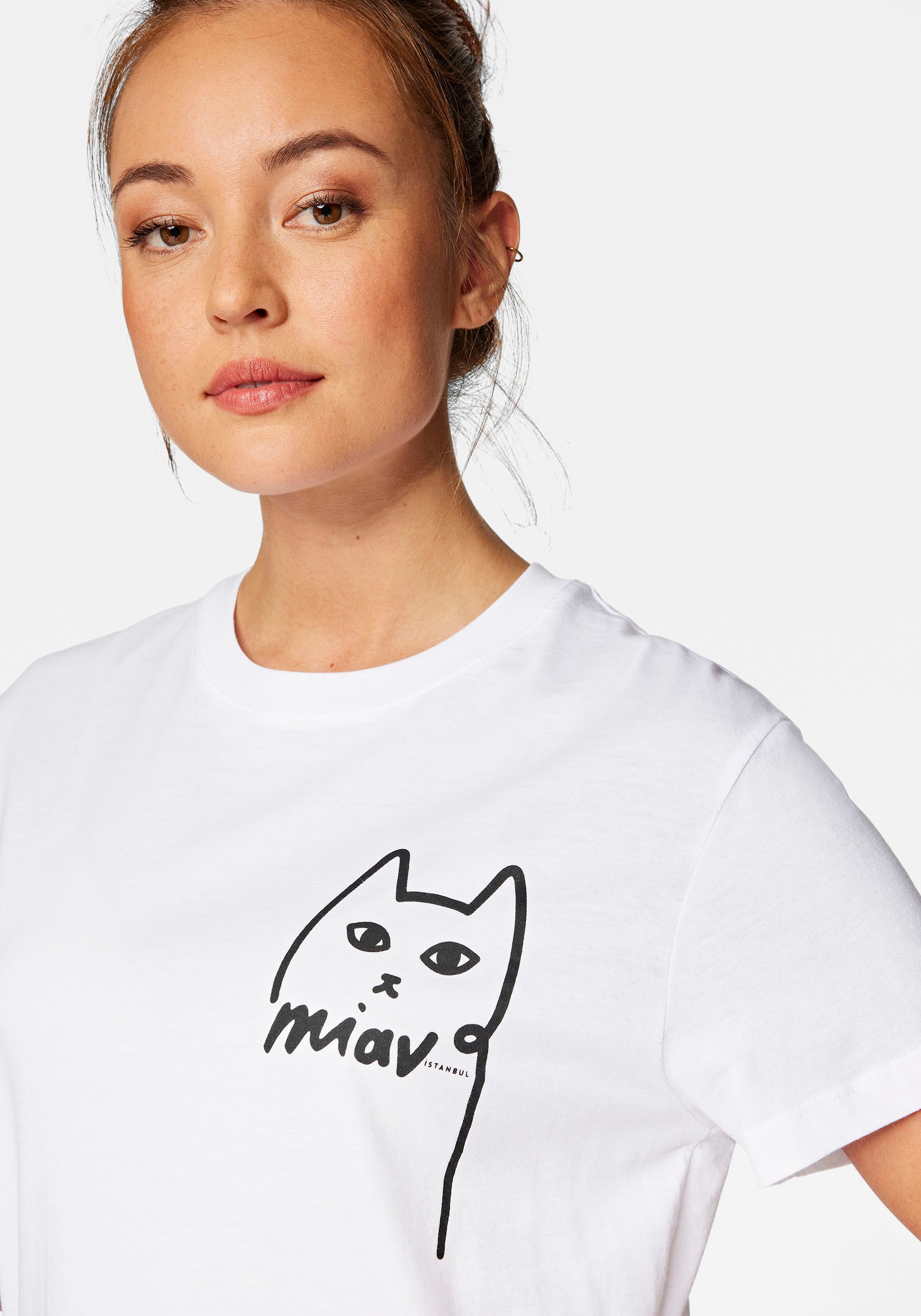 Frontdruck TEE«, mit online Katzen T-Shirt OTTO Mavi PRINTED bei »CAT