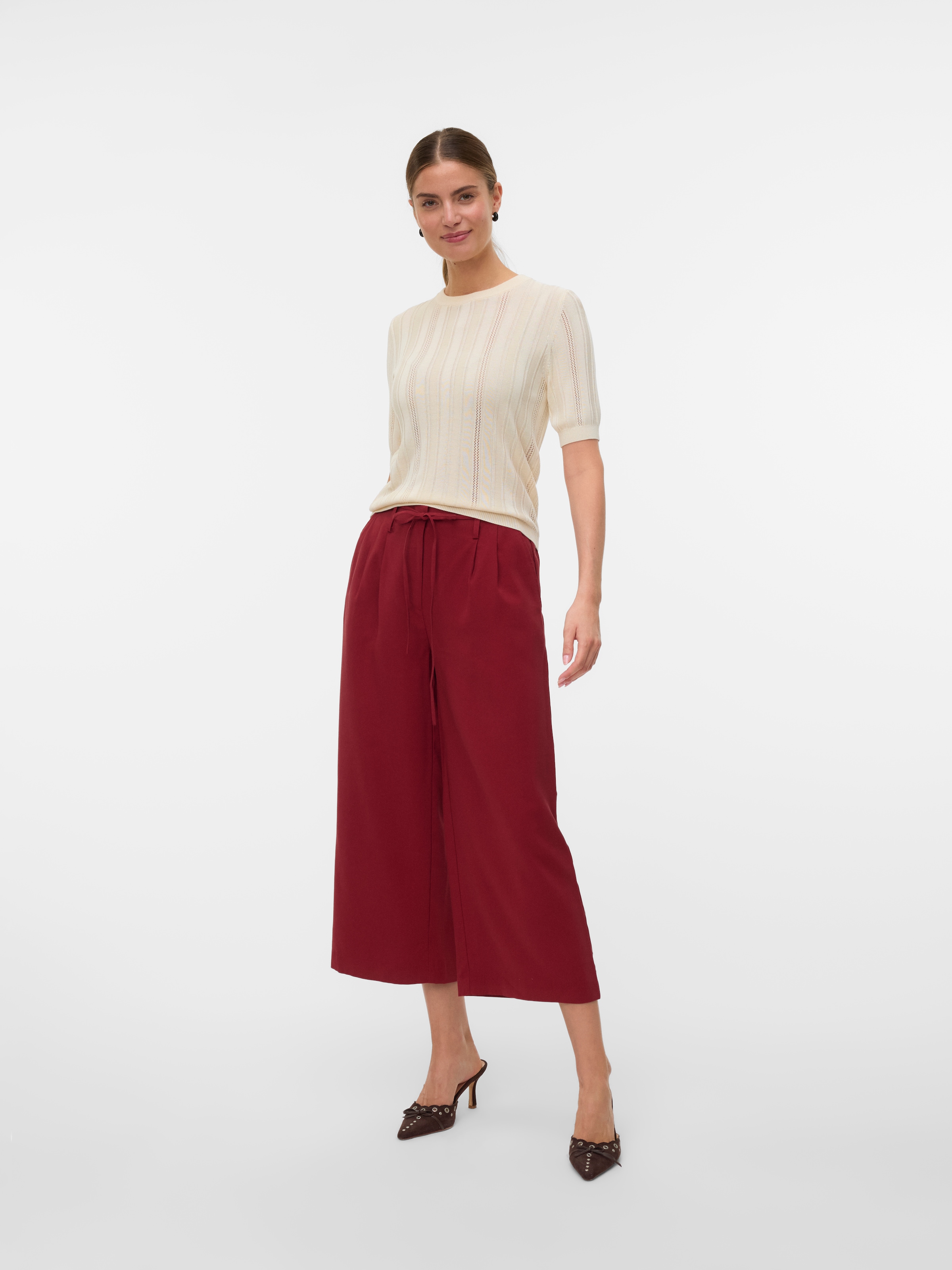 Vero Moda Jogginghose »VMTANYA HW 7/8 WIDE PANTS«