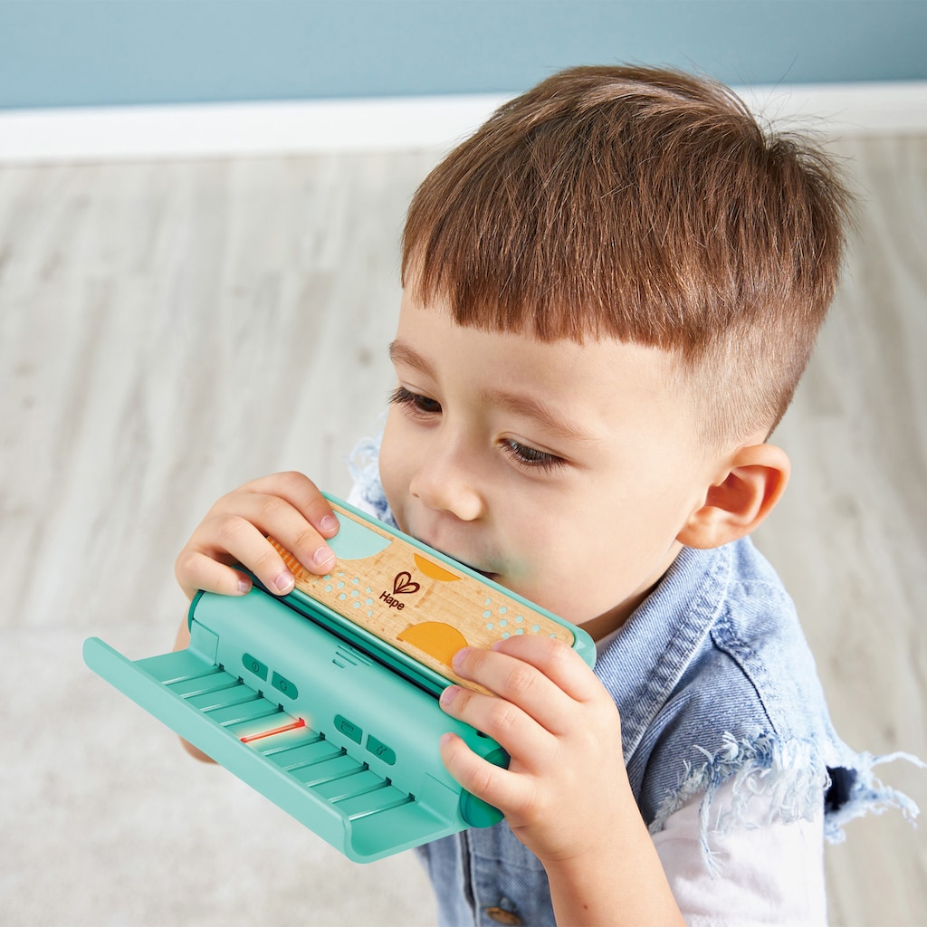 Hape Spielzeug-Musikinstrument »Leuchtende Lern-Harmonica«