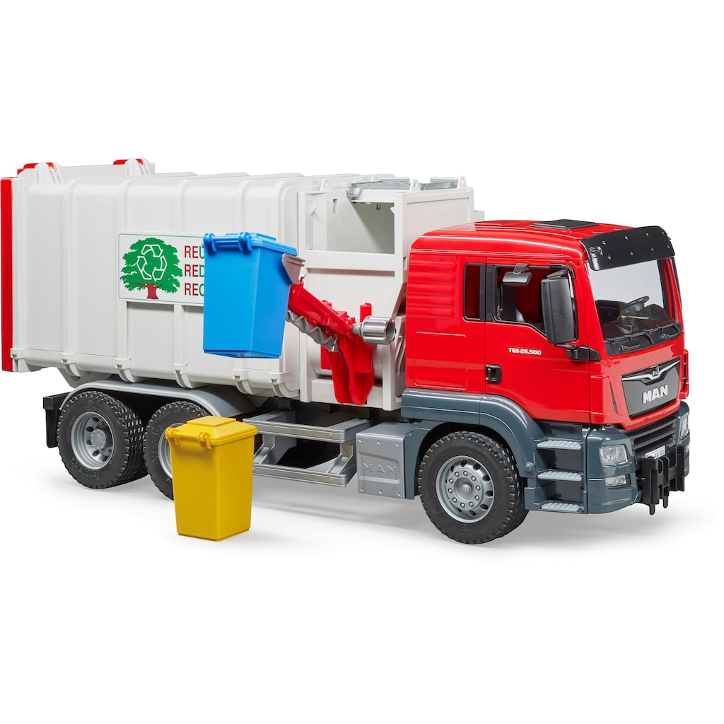Bruder® Spielzeug-Müllwagen »MAN TGS Seitenlader«