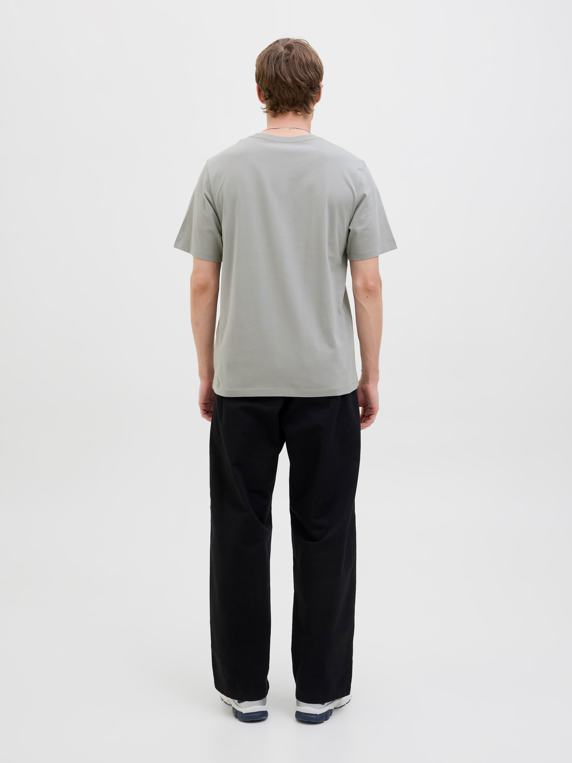 Jack & Jones Rundhalsshirt »JJECORP GRAPHIC TEE SS O-NECK NOOS«, mit Logo Print