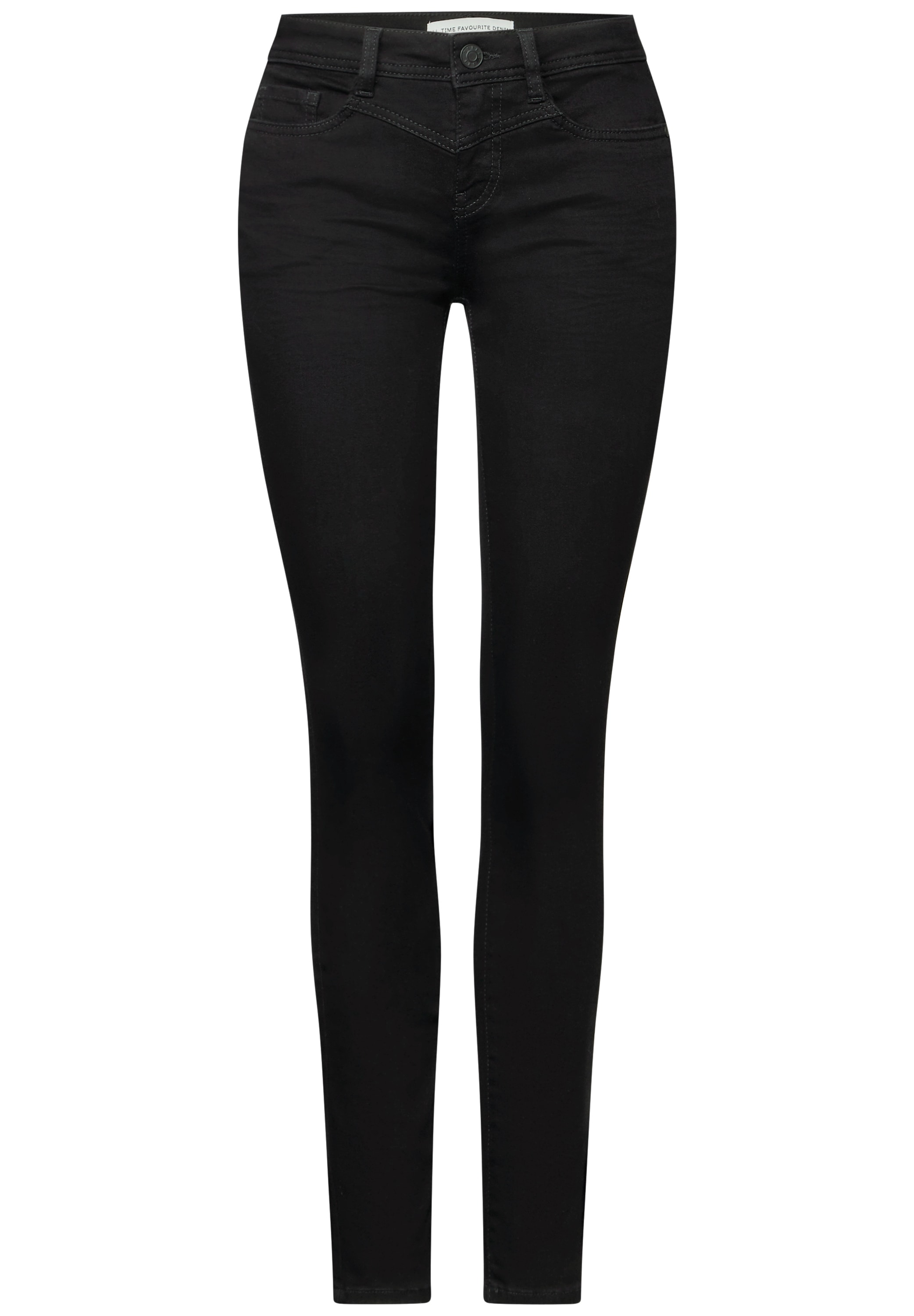 STREET ONE Slim-fit-Jeans »Style YORK«, im Five-Pocket Style