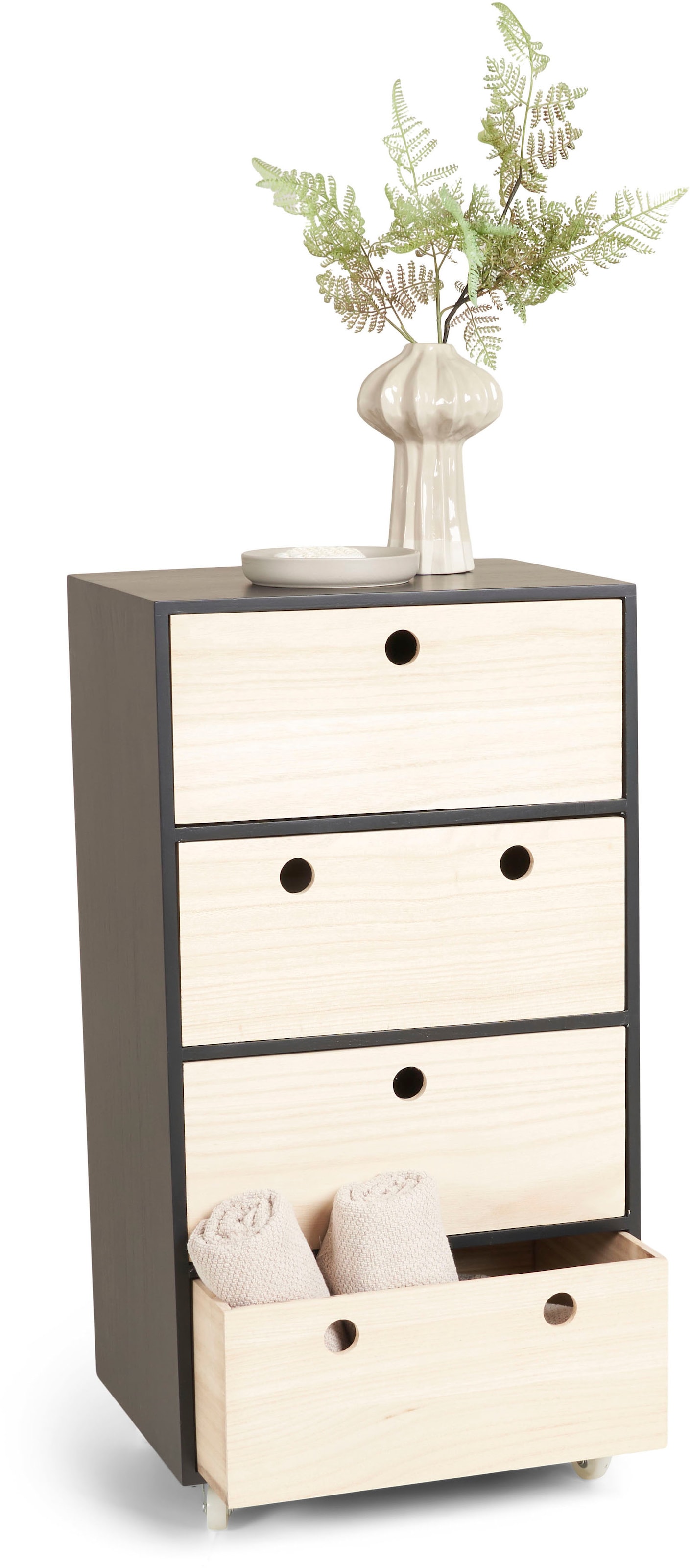 Homexperts Kommode »Lübeck«, Breite ca. 42 cm