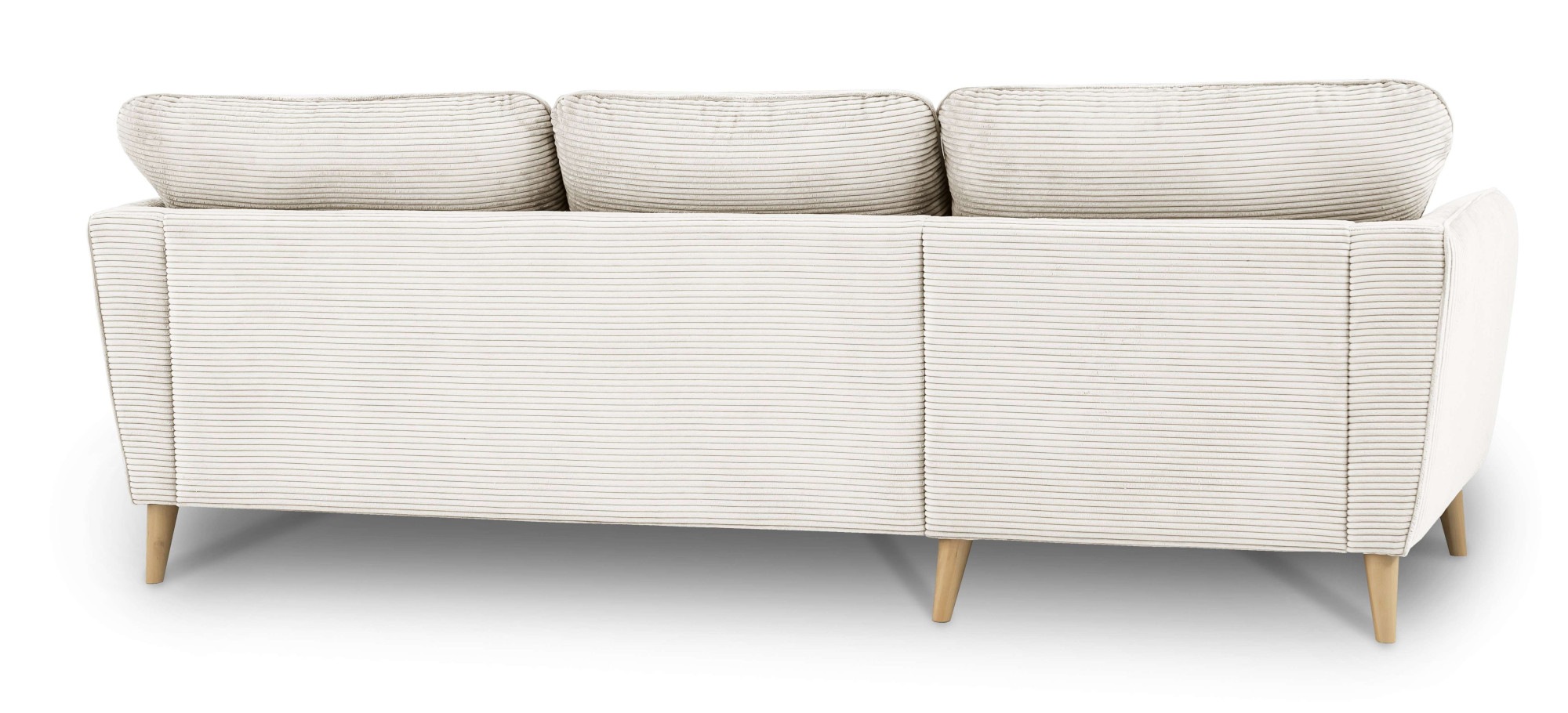 Home affaire Ecksofa »MARSEILLE (242/152cm),L-Form, Rec. rechts/links«, Massivholzbeine aus Eiche, in verschieden Bezügen und Farbvarianten