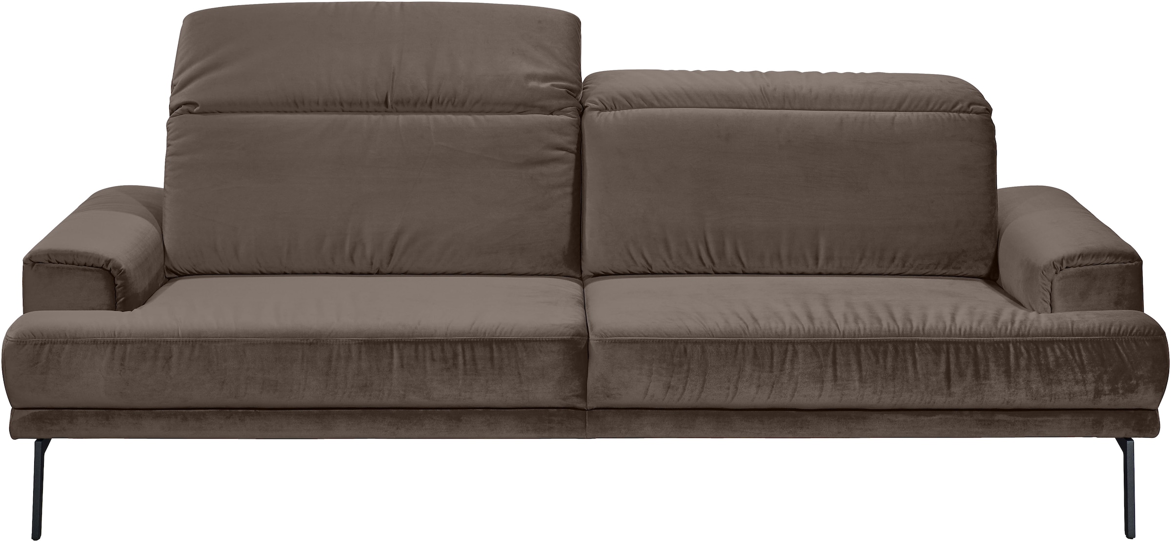 Musterring 3-Sitzer »MR 4580«, inkl. Kopf- und Sitztiefenverstellung, Fuß schwarz, B228 x T103 cm