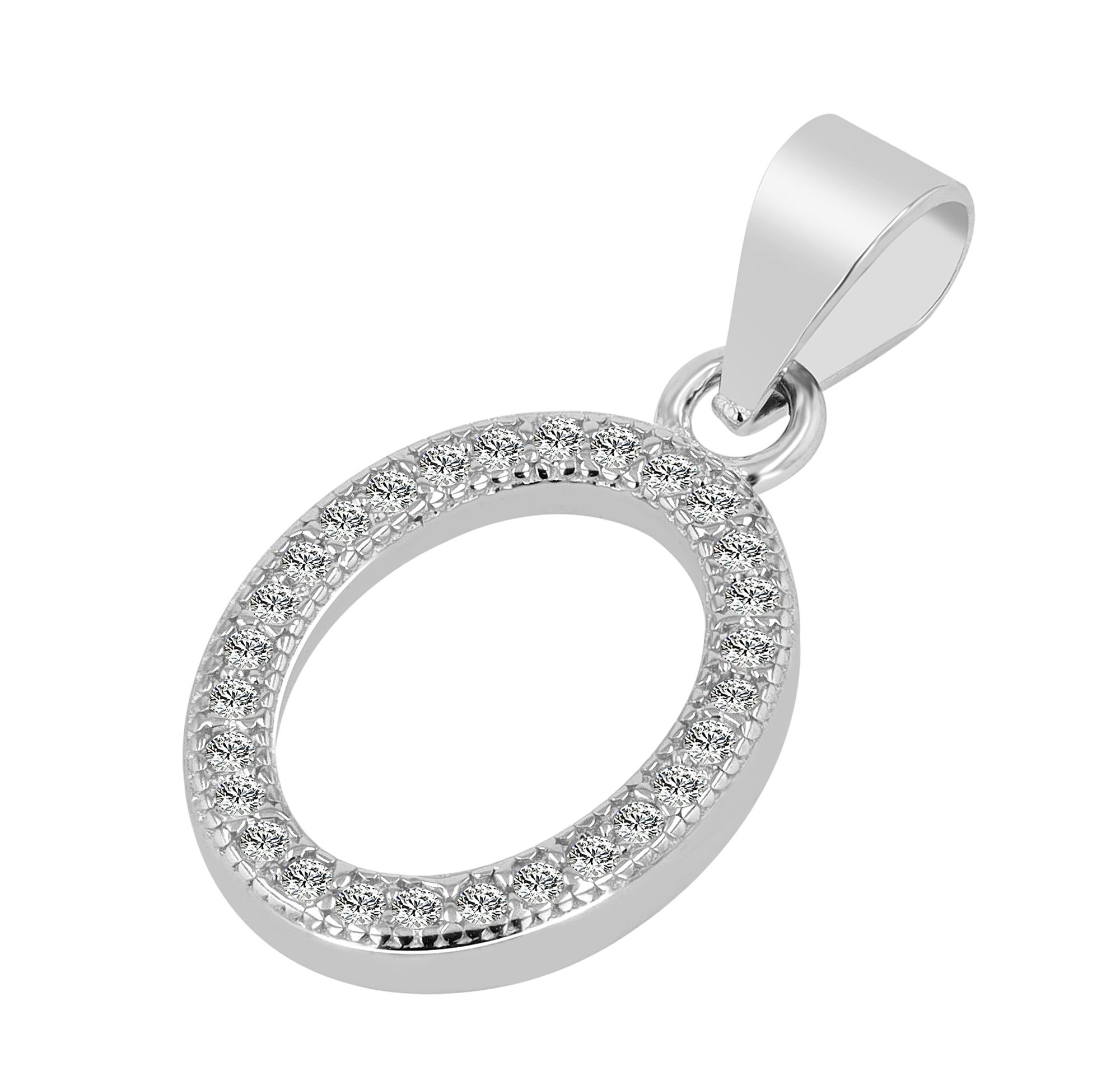 Adelia´s Kettenanhänger »Damen Anhänger aus 925 Silber mit Zirkonia«