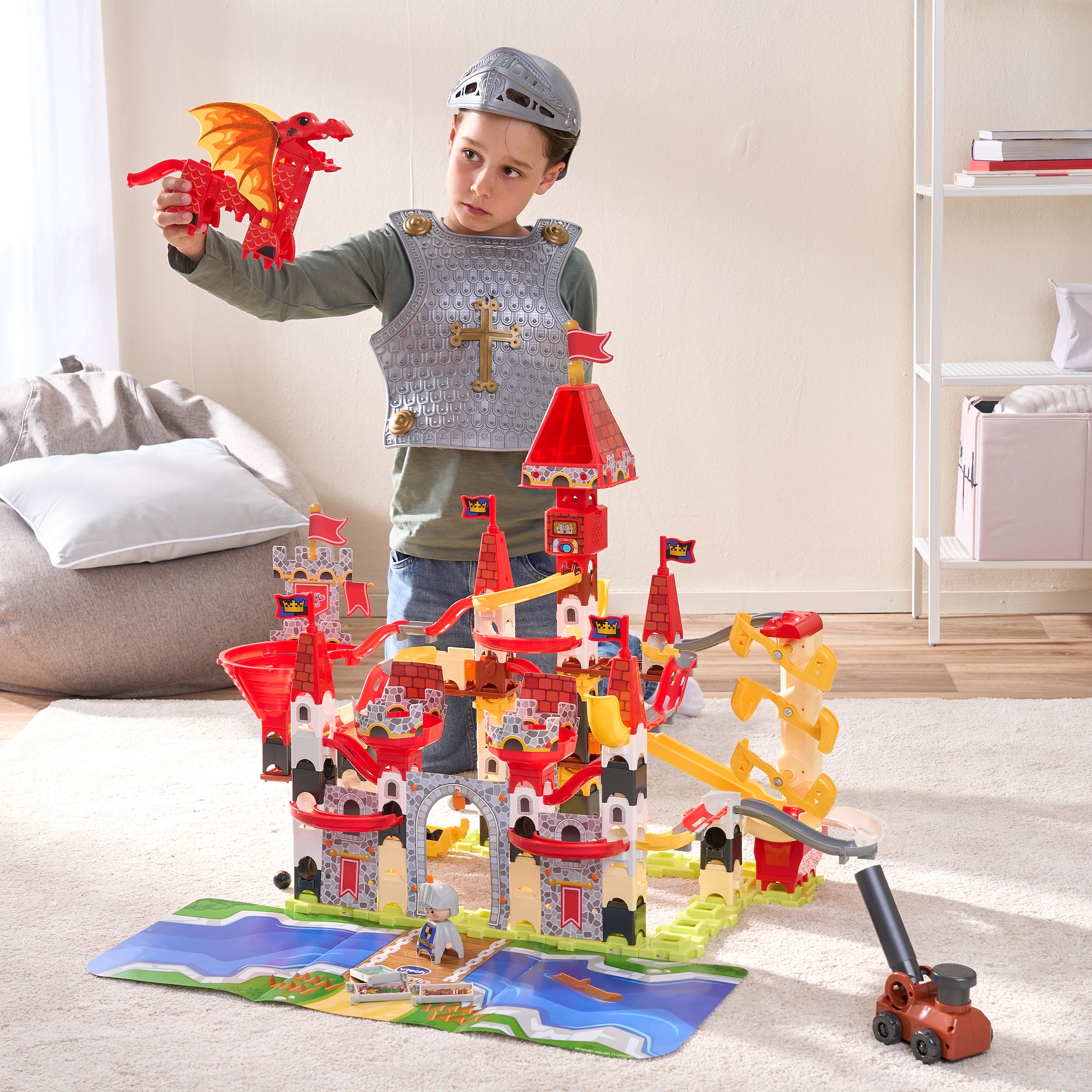 Vtech® Kugelbahn »Marble Rush - Adventure Castle Set« mit Sound und Melodien