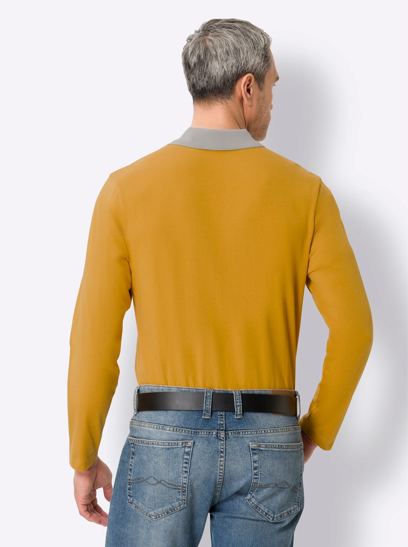 Classic Poloshirt »Langarm-Poloshirt«, (1 tlg.)