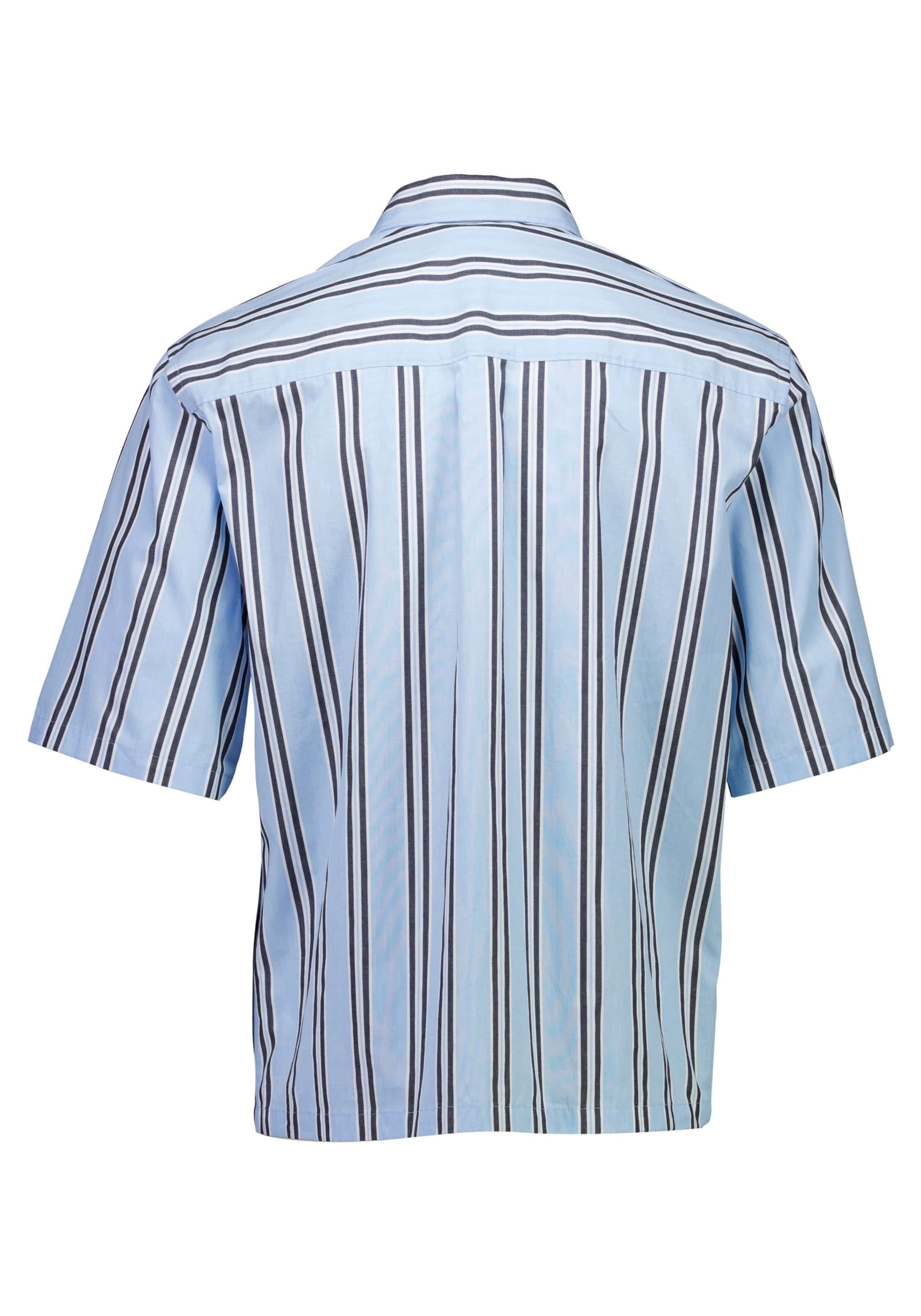 LINDBERGH Streifenhemd mit Hemdkragen und Knopfleiste / relaxed fit