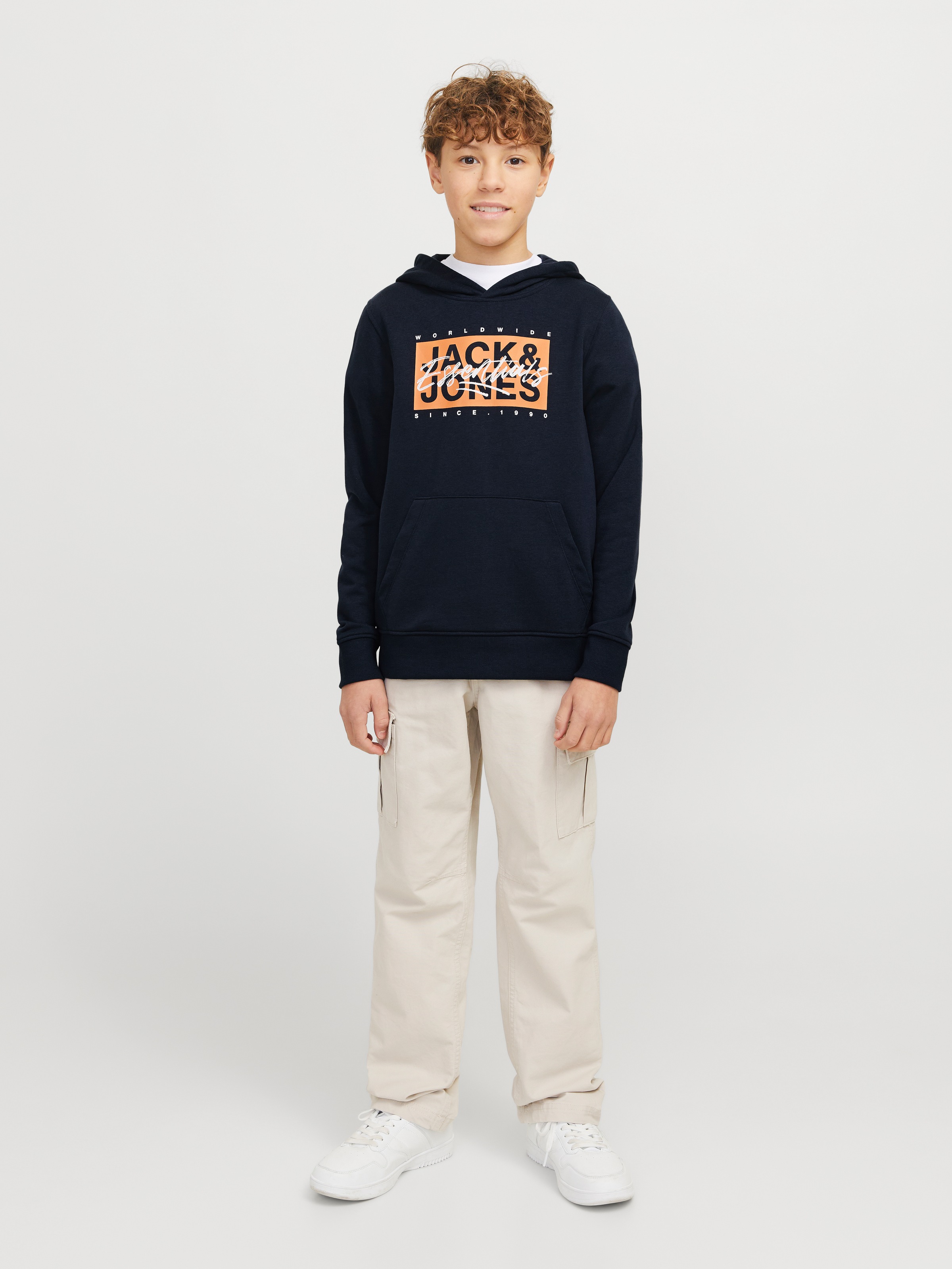 Jack & Jones Junior Kapuzensweatshirt »JJCOLTON SWEAT HOOD JNR«
