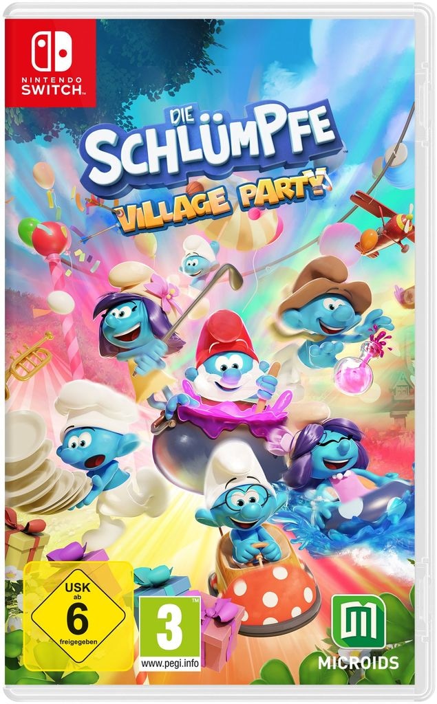 Spielesoftware »Die Schlümpfe - Village Party«, Nintendo Switch