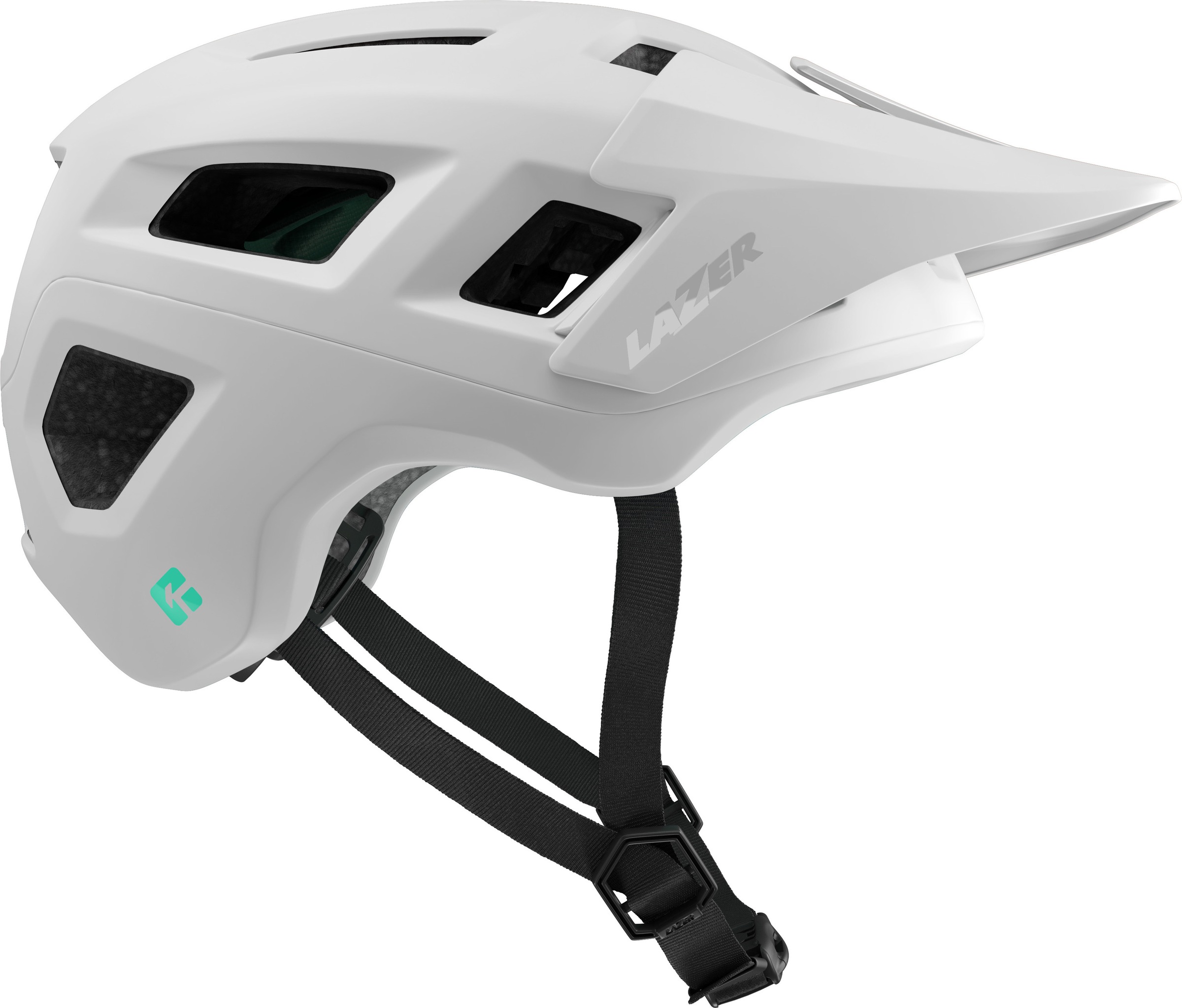 Fahrradhelm »MTB-Helm Coyote KinetiCore, Matte Full White«