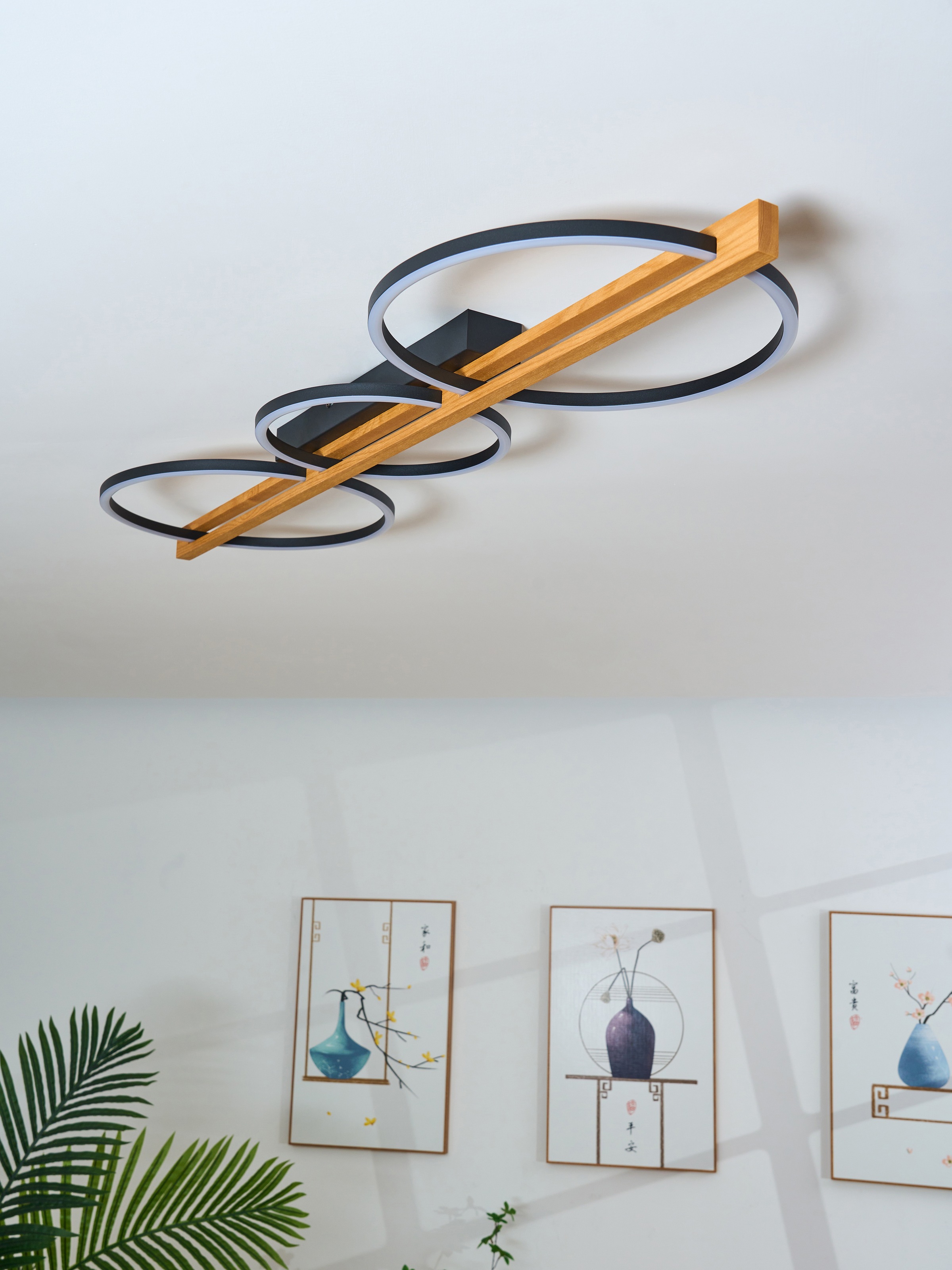 ECO-LIGHT LED Deckenleuchte »LED-Deckenleuchte TOVAK«, 3 flammig, Leuchtmittel LED-Board | LED fest integriert