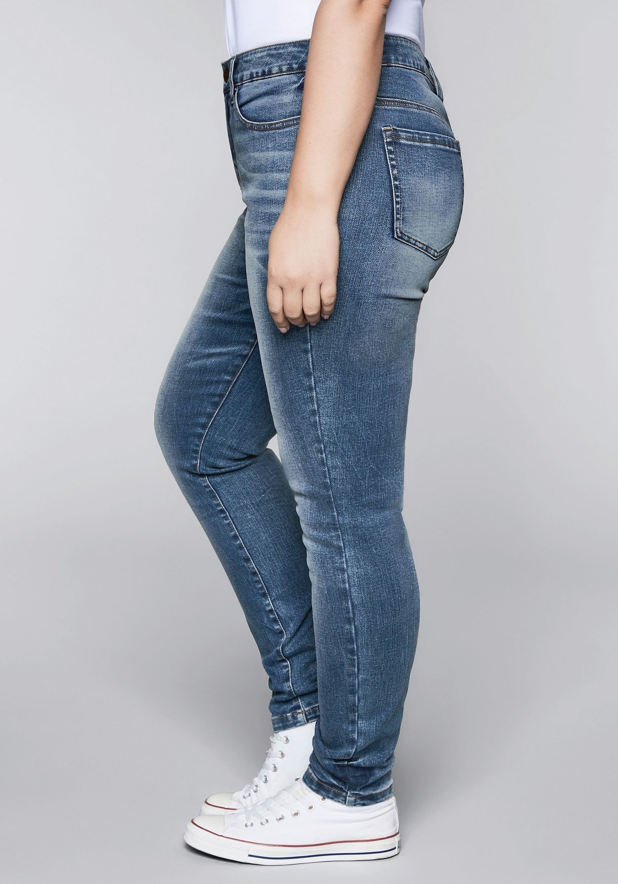 Sheego Stretch-Jeans »Jeans Skinny mit Bodyforming-Effekt«