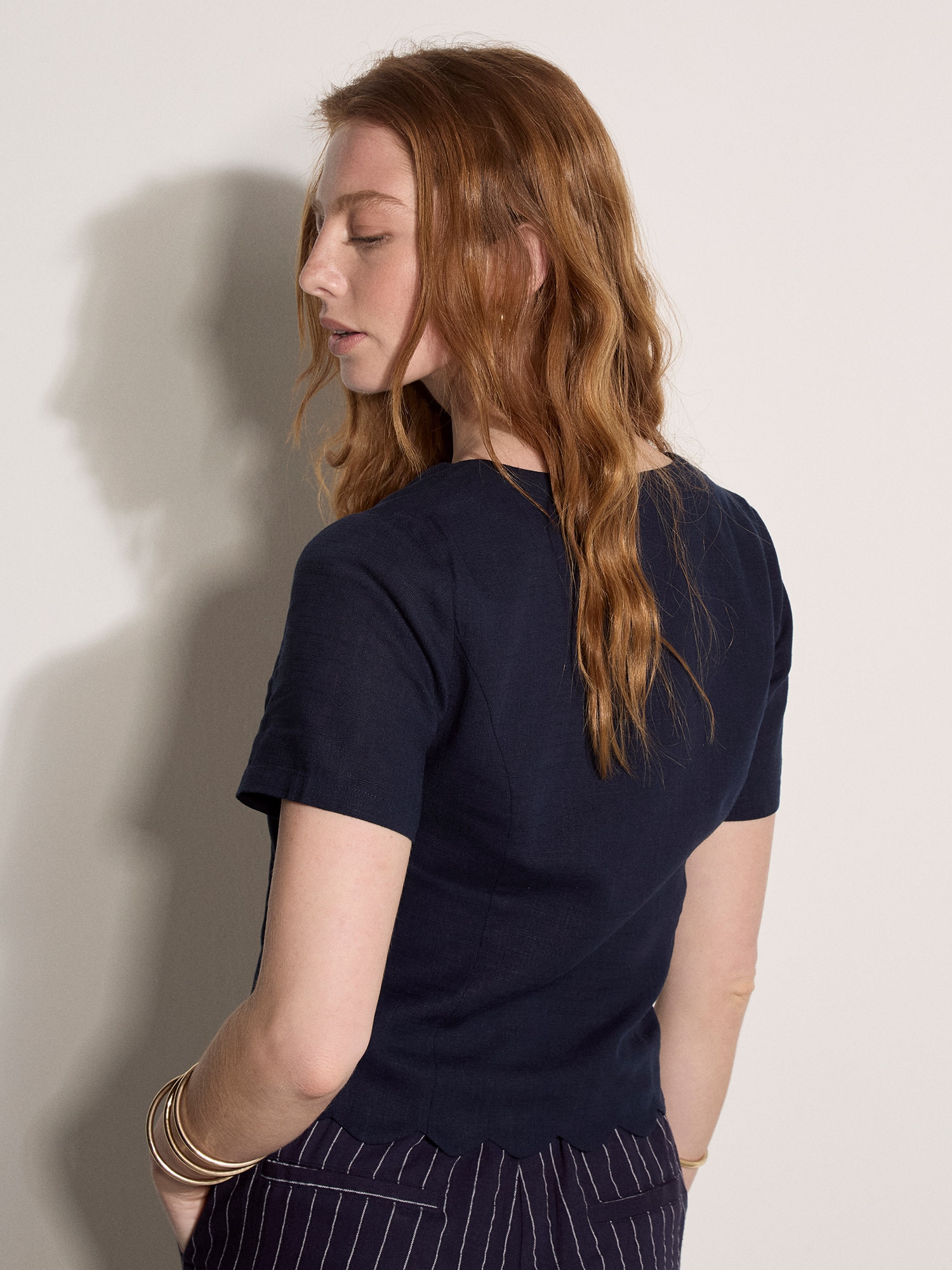 Apricot Klassische Bluse »Bluse« mit Bindeband