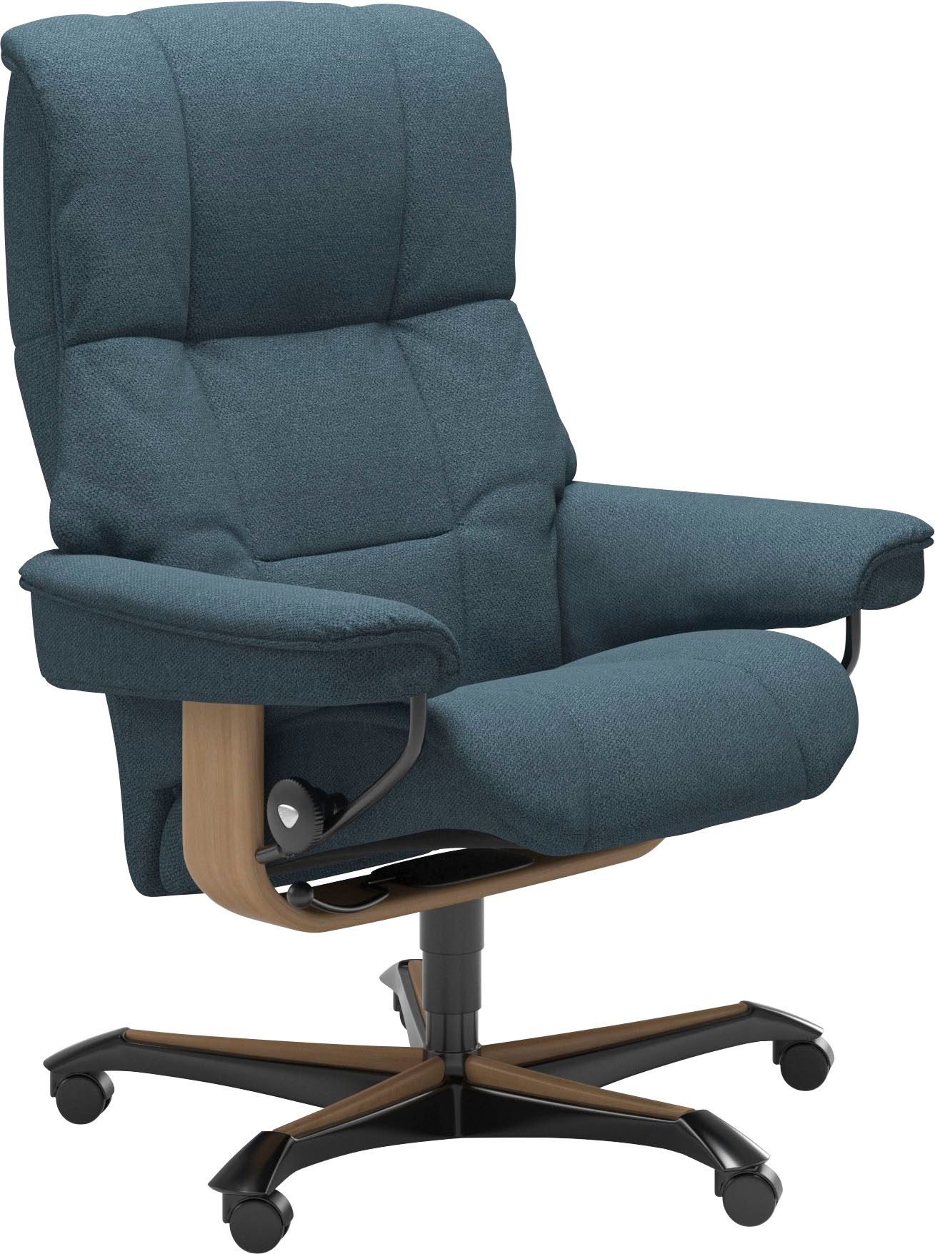 Stressless® Relaxsessel »Mayfair«, mit Home Office Base, Größe M, Gestell Eiche