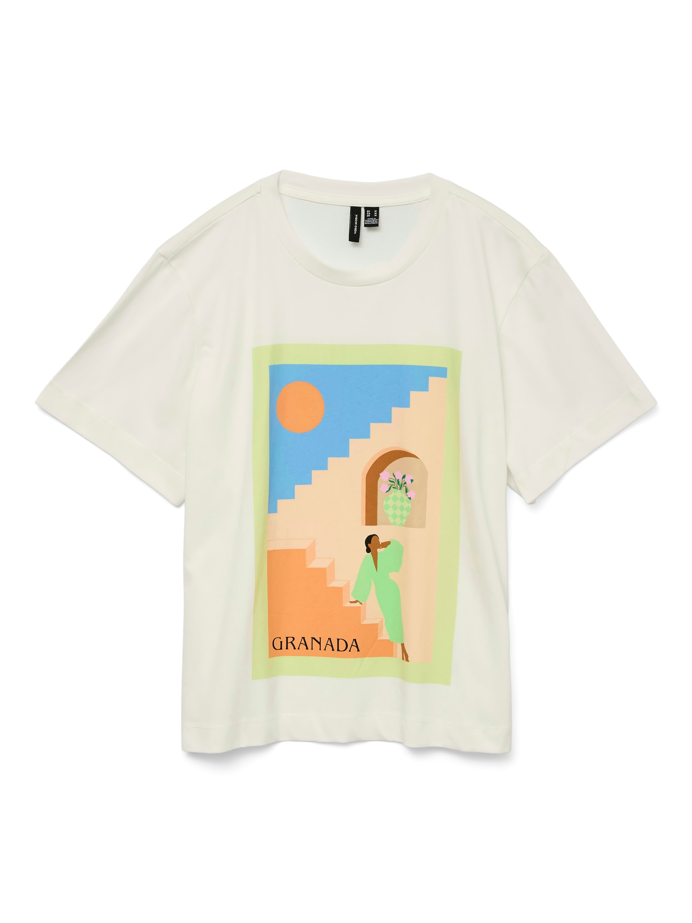 Vero Moda Kurzarmshirt »VMBETA METTE SS TOP BOX JRS GA«