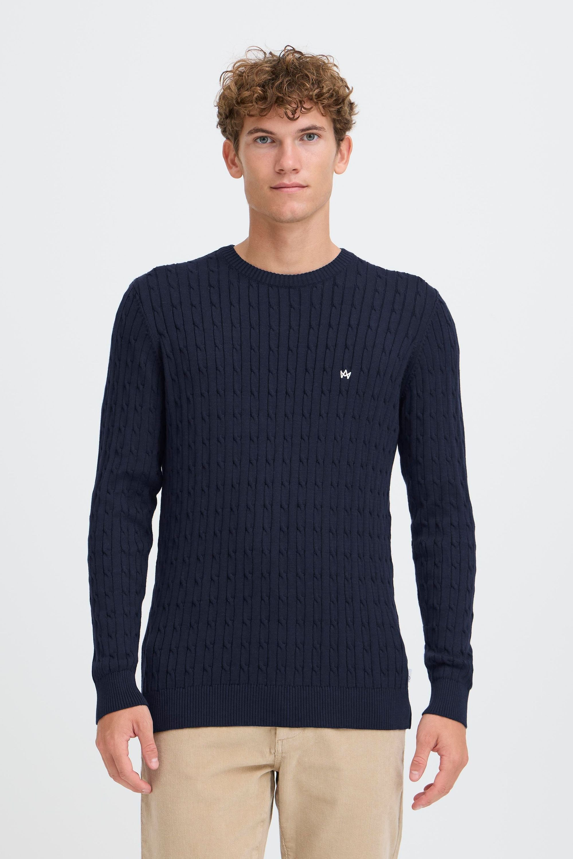 Kronstadt Strickfleece-Pullover »Strickpullover KSCall«