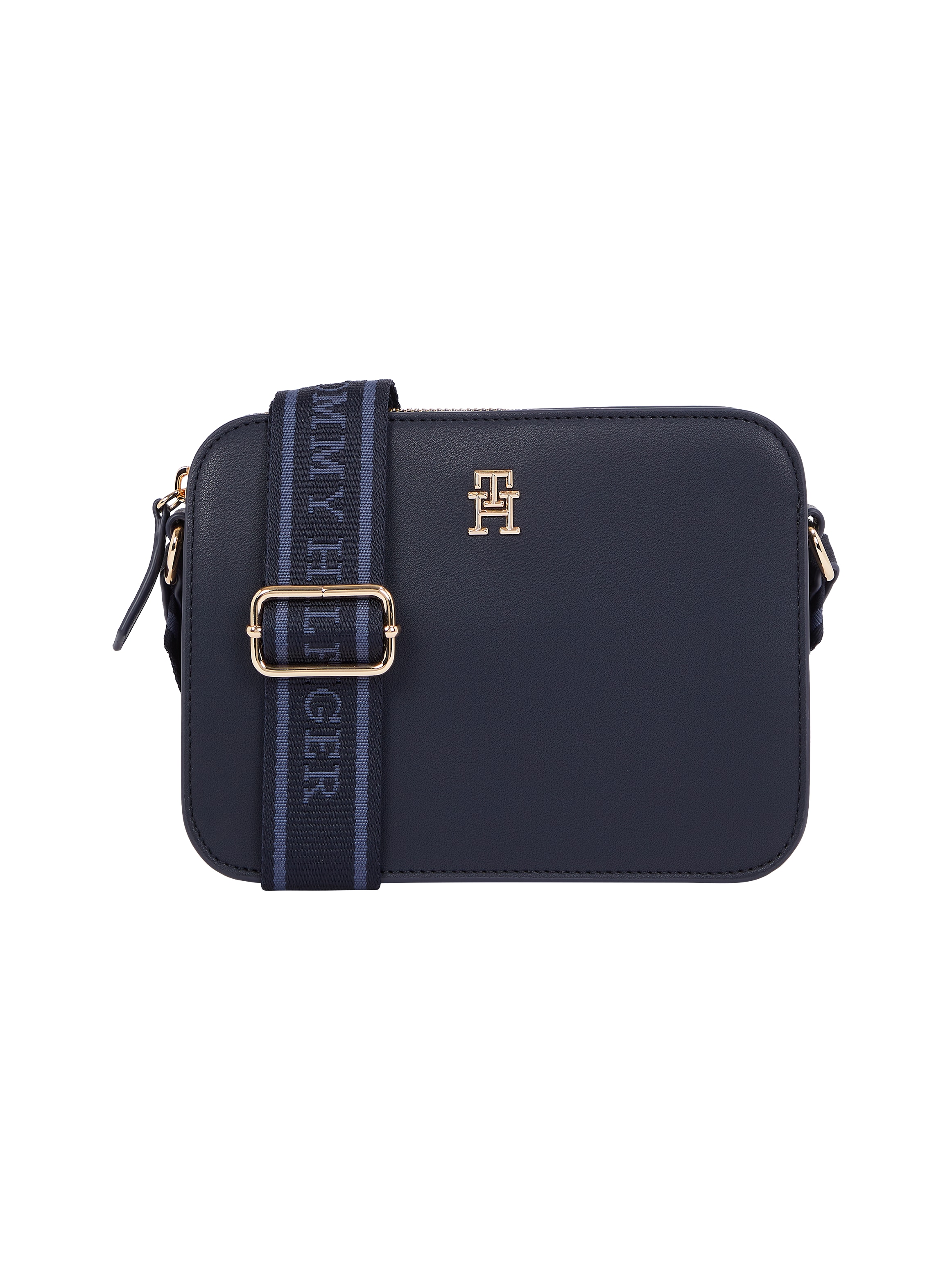 TOMMY HILFIGER Kameratasche »TH LOGOTAPE CAMERA BAG«, Damen Umhängetasche, Minibag, Schultertasche...