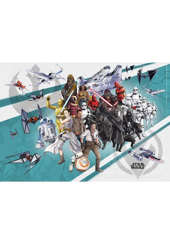 Vliestapete »Star Wars Cartoon Collage Wide«