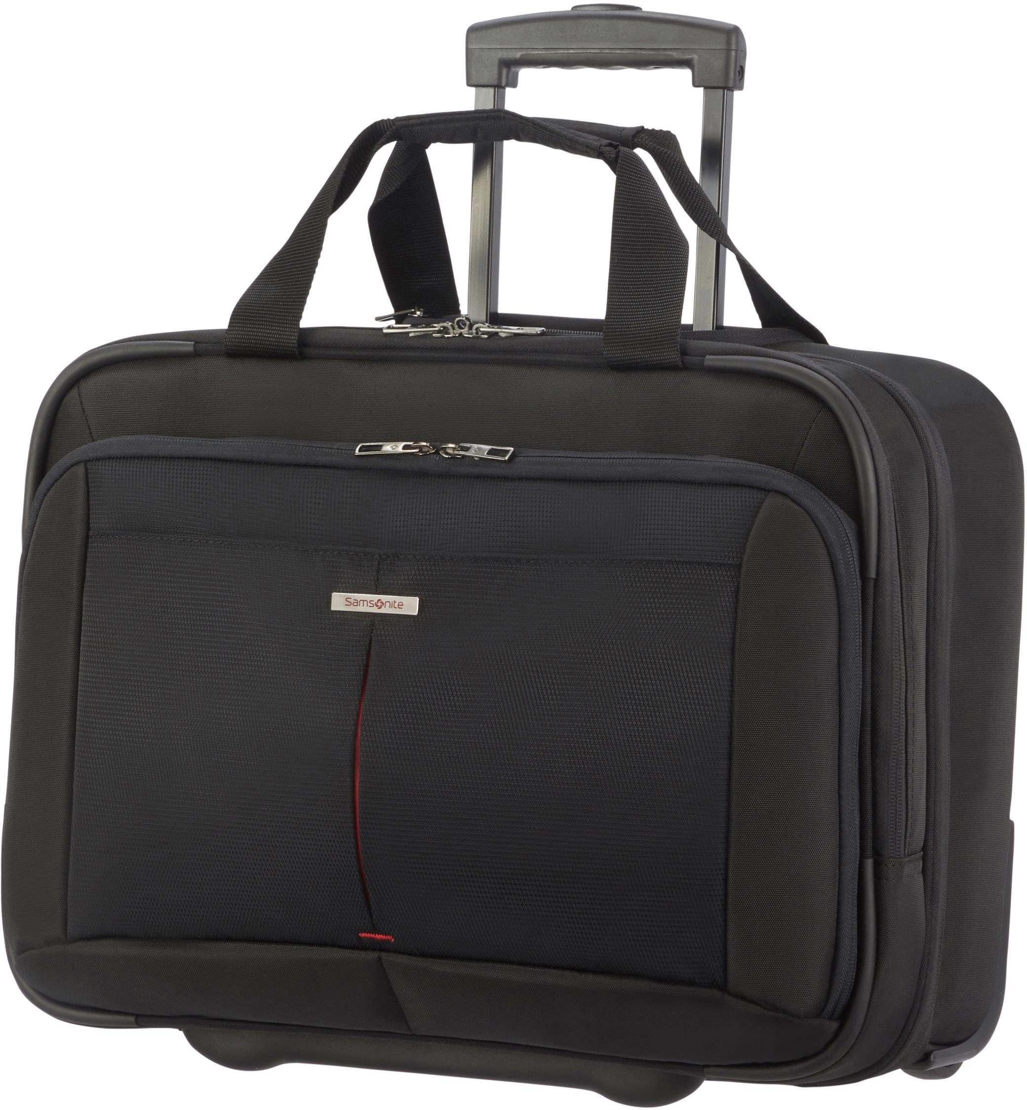 Samsonite Business-Trolley »Guardit 2.0 Rolling Tote 17.3, black«, 2 St. Rollen, Handgepäck Geschäfts-Reisekoffer mit 17,3 Zoll Laptopfach