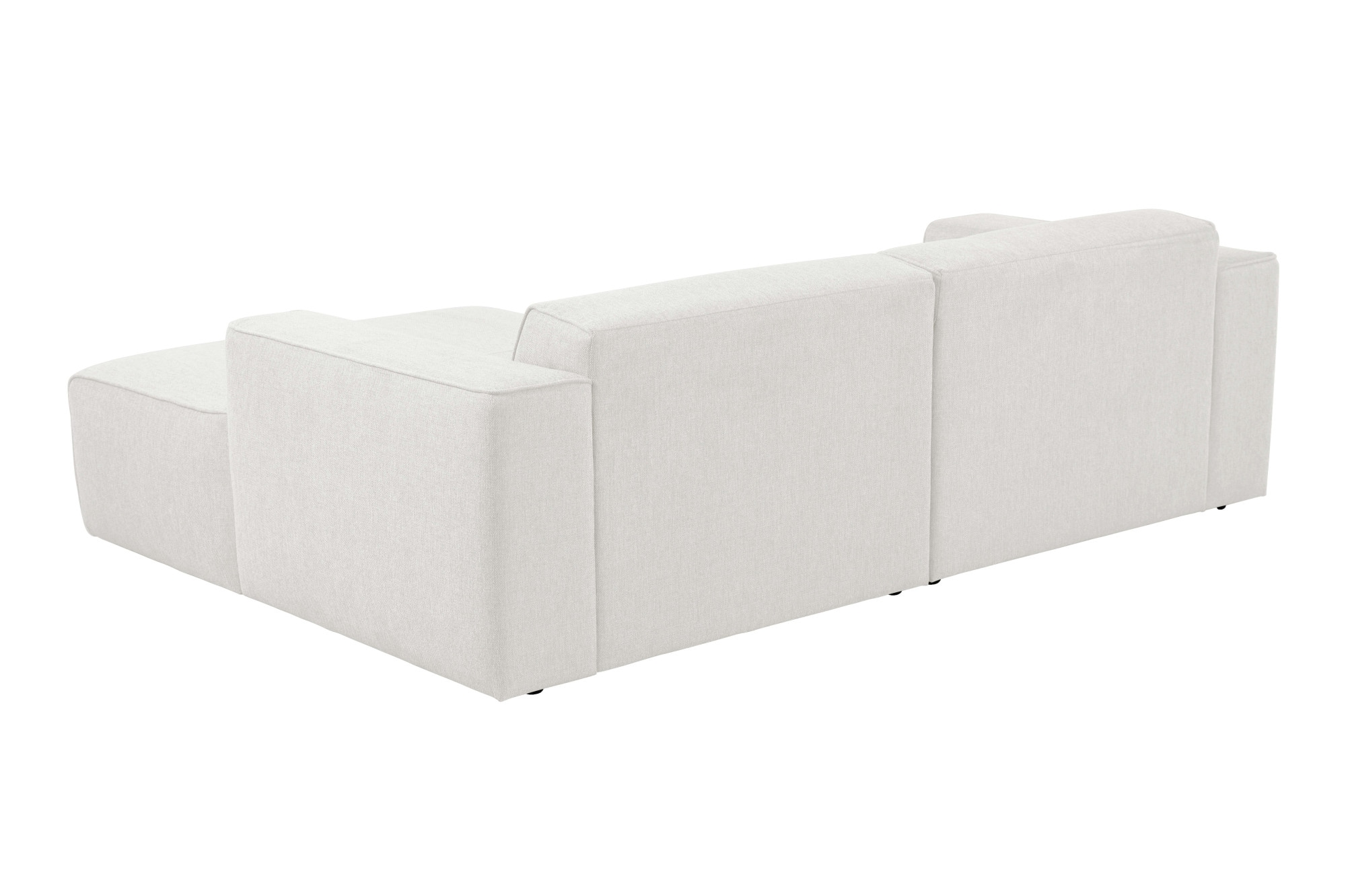 andas Ecksofa »Noord mit Kedernaht, Breite 234 cm«, mit Kedernaht, Breite 234 cm, Cord, Struktur, Webstoff