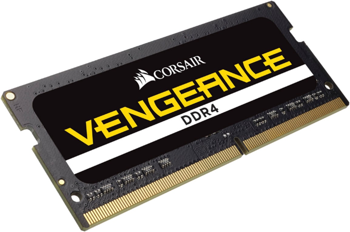 Corsair Laptop-Arbeitsspeicher »Vengeance 16 GB DDR4 SODIMM 2400 MHz CL16« in schwarz, Größe 16 GB