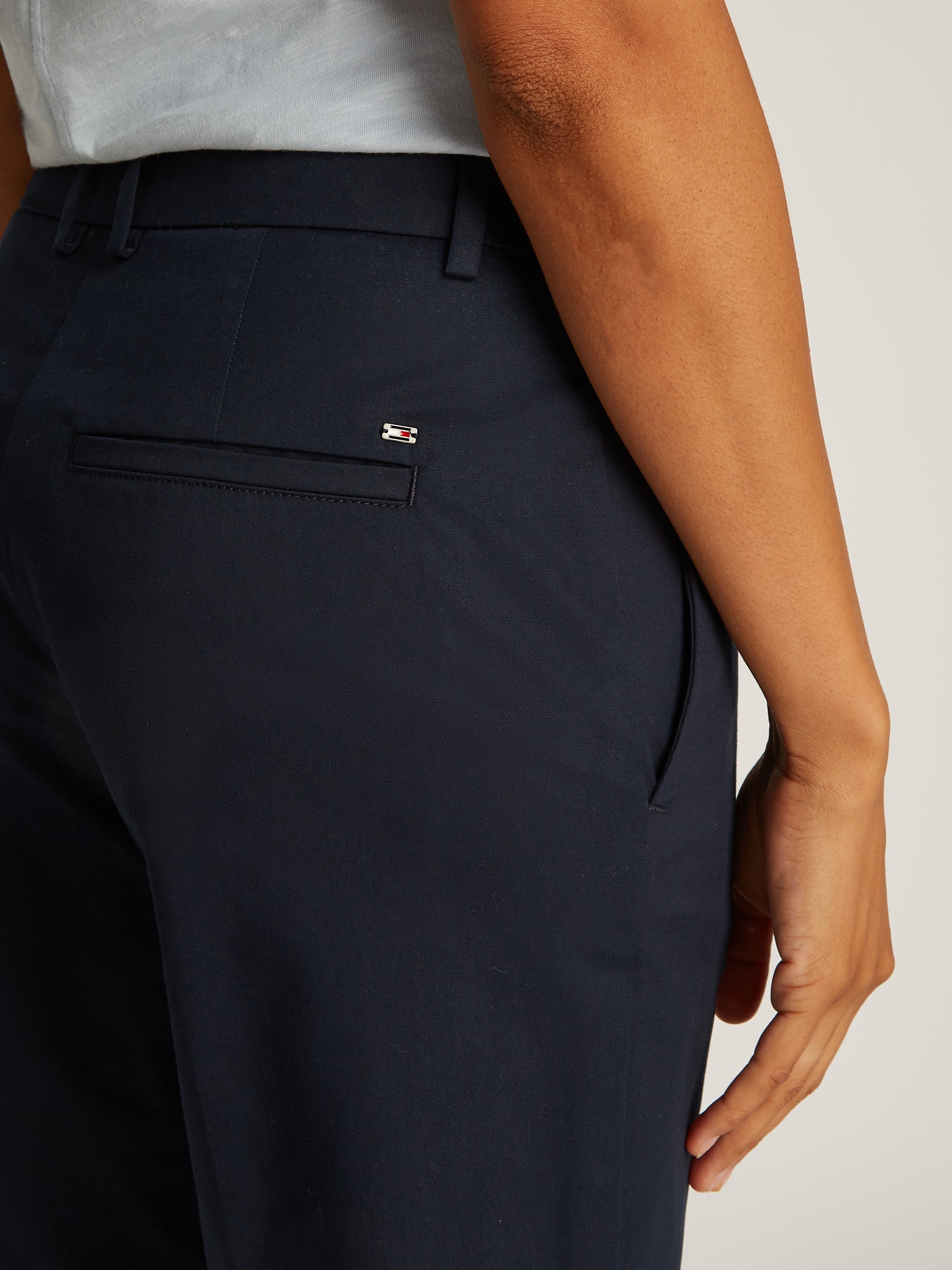 Tommy Hilfiger Chinohose, mit Bügelfalten