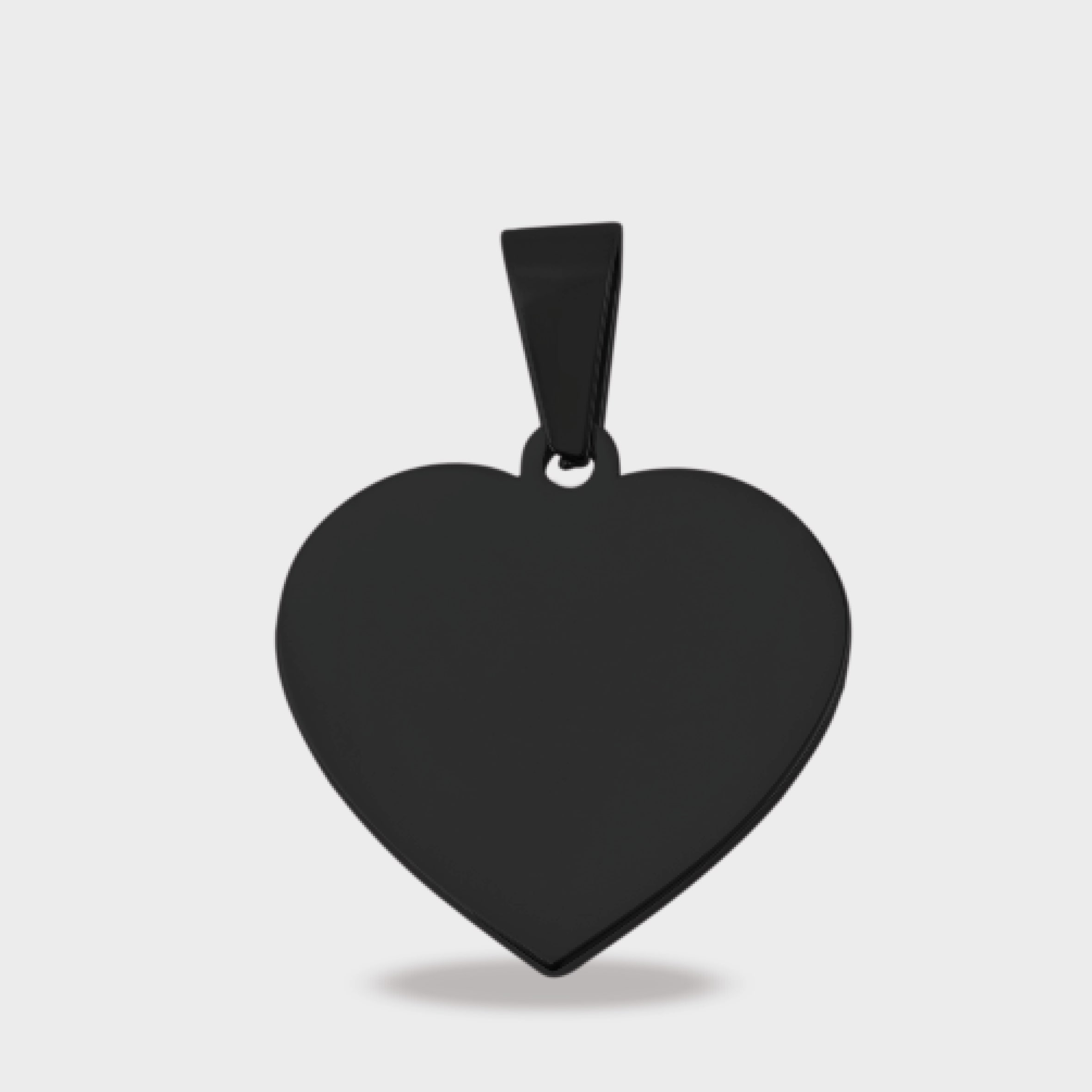 Adelia´s Kettenanhänger »Damen Anhänger ¿ Herz Gravuranhänger aus Edelstahl«