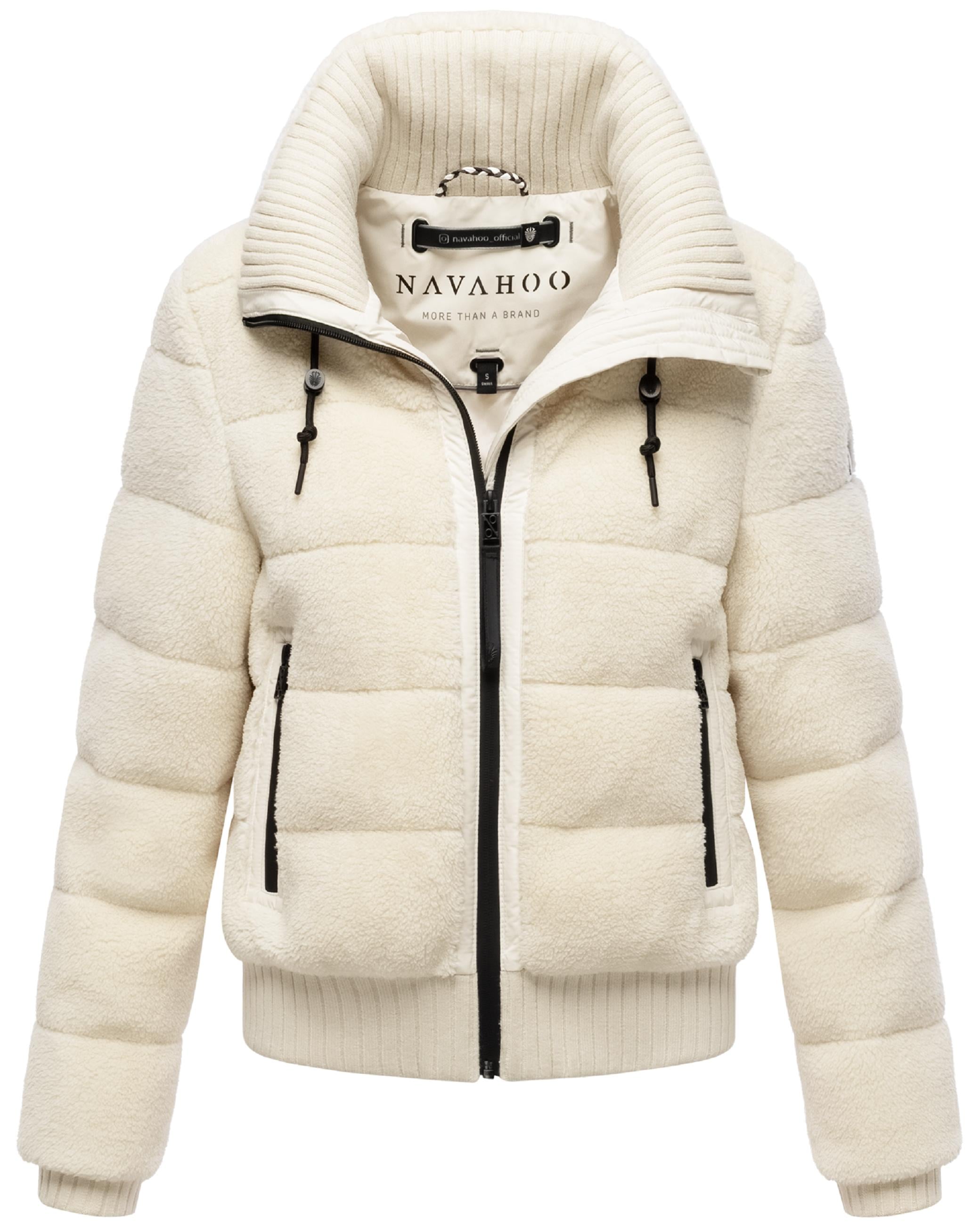 Navahoo Plüschjacke »Plüschjacke Schneepuder 14«